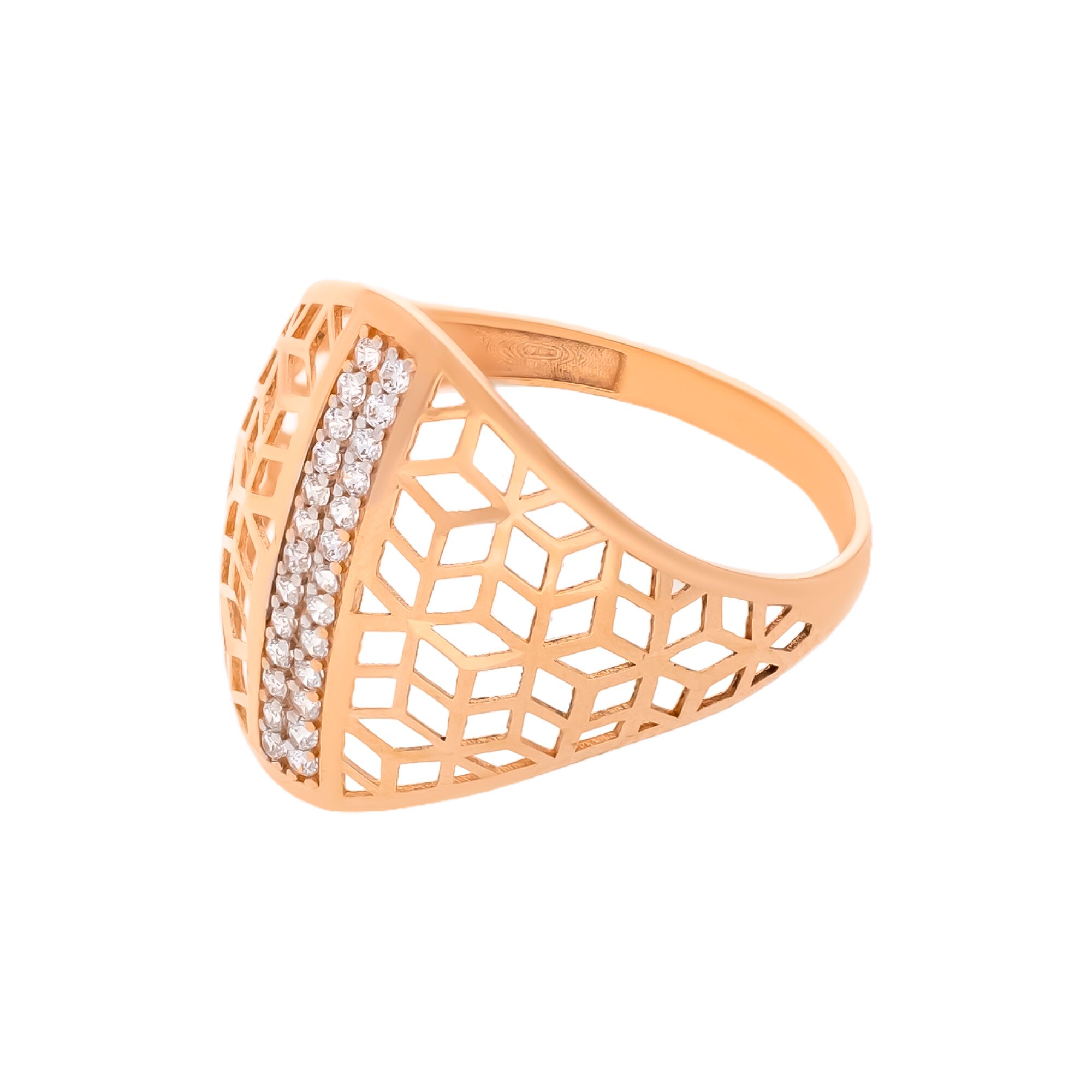 Кольцо, золото, 585, 2.13г, 59821, изображение 2 | GoldMarket.kz