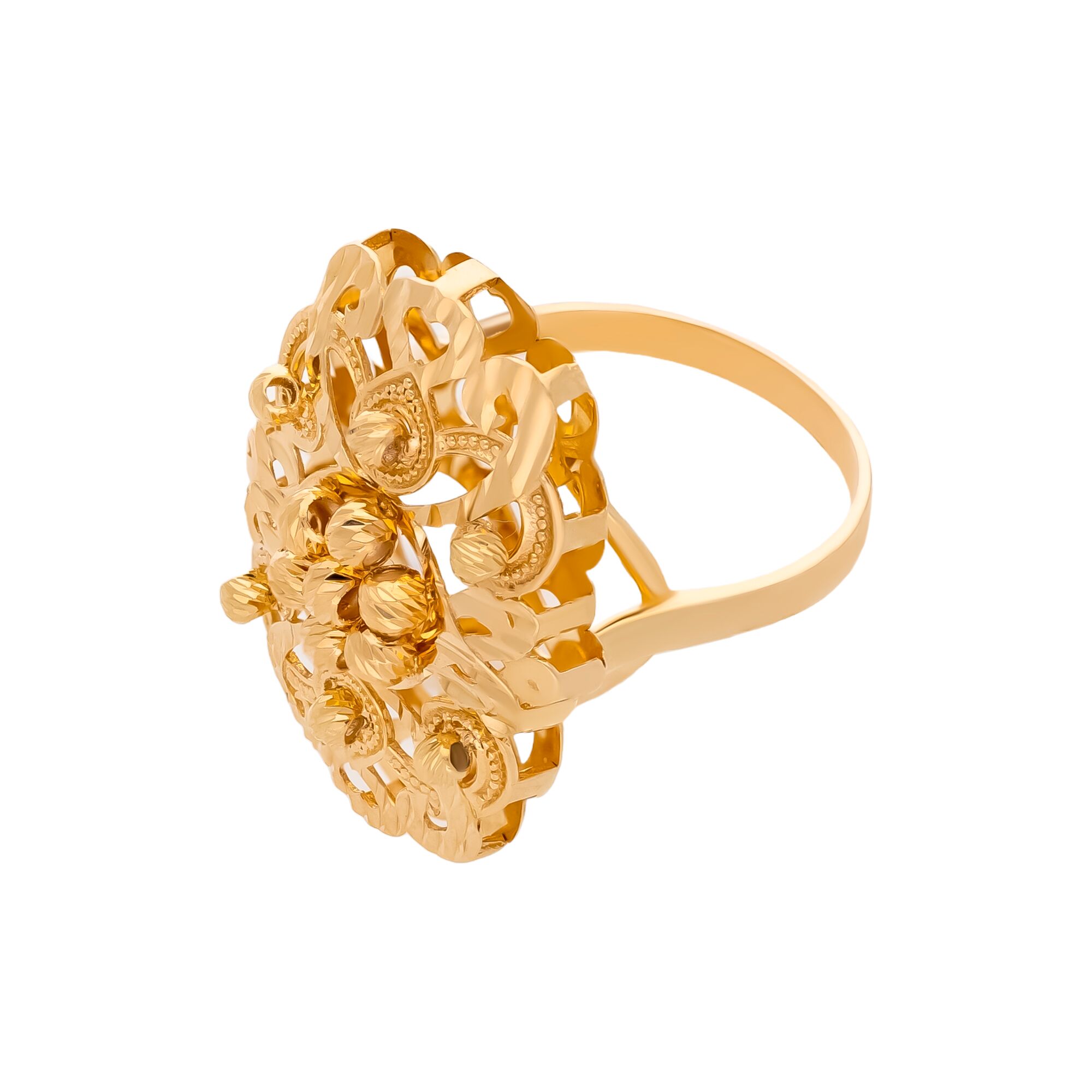 Кольцо, золото, 585, 4.83г, 59848, изображение 2 | GoldMarket.kz