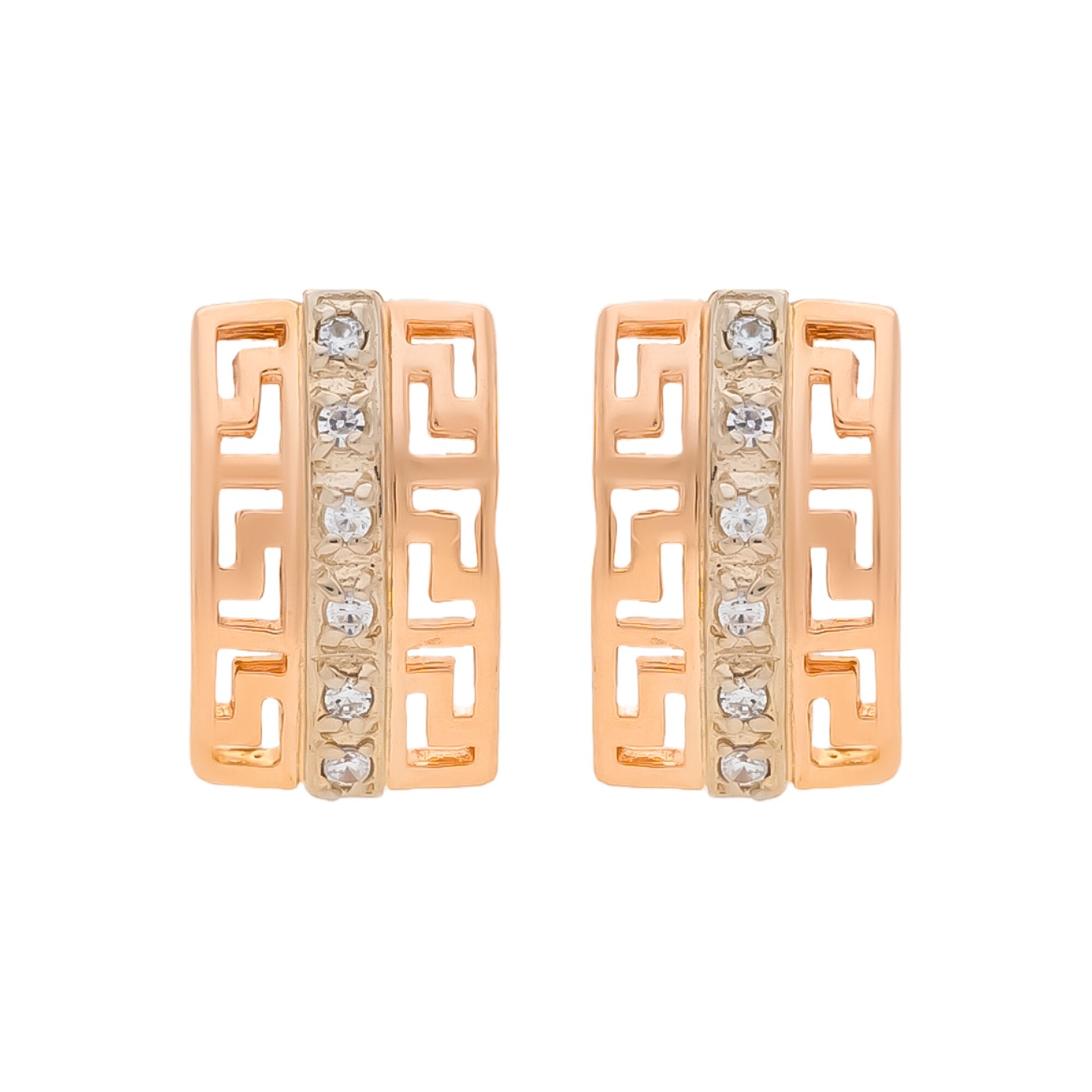 Серьги, золото, 585, 3.6г, 58434 | GoldMarket.kz