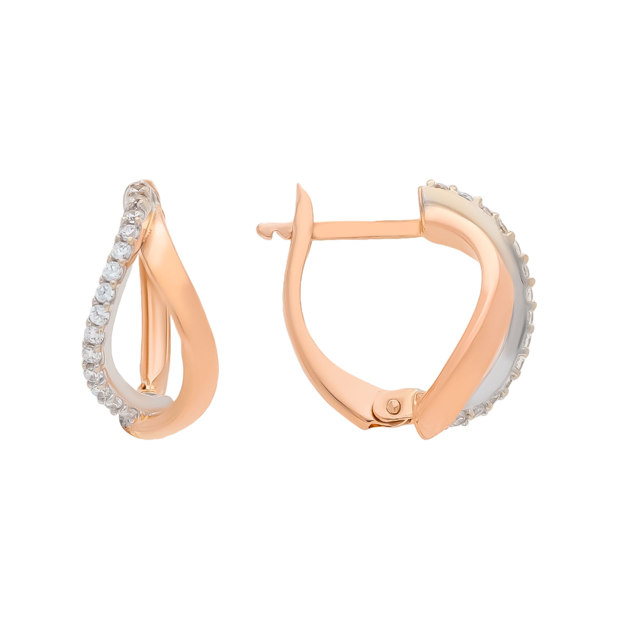 Серьги, золото, 585, 2.4г, 58437, изображение 2 | GoldMarket.kz