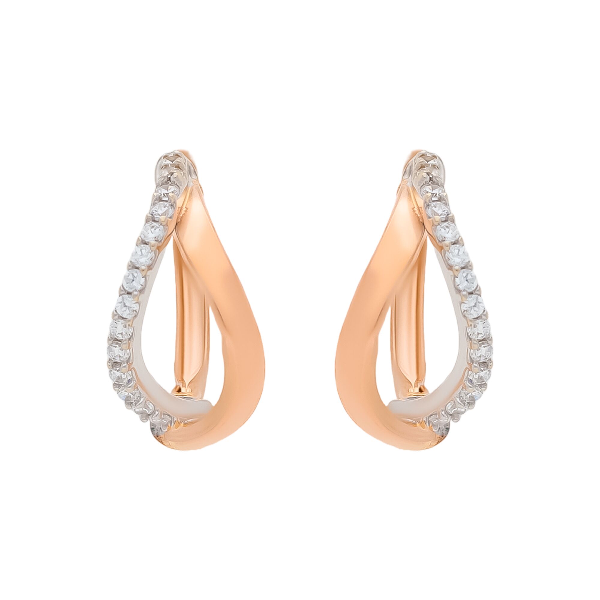 Серьги, золото, 585, 2.4г, 58437 | GoldMarket.kz