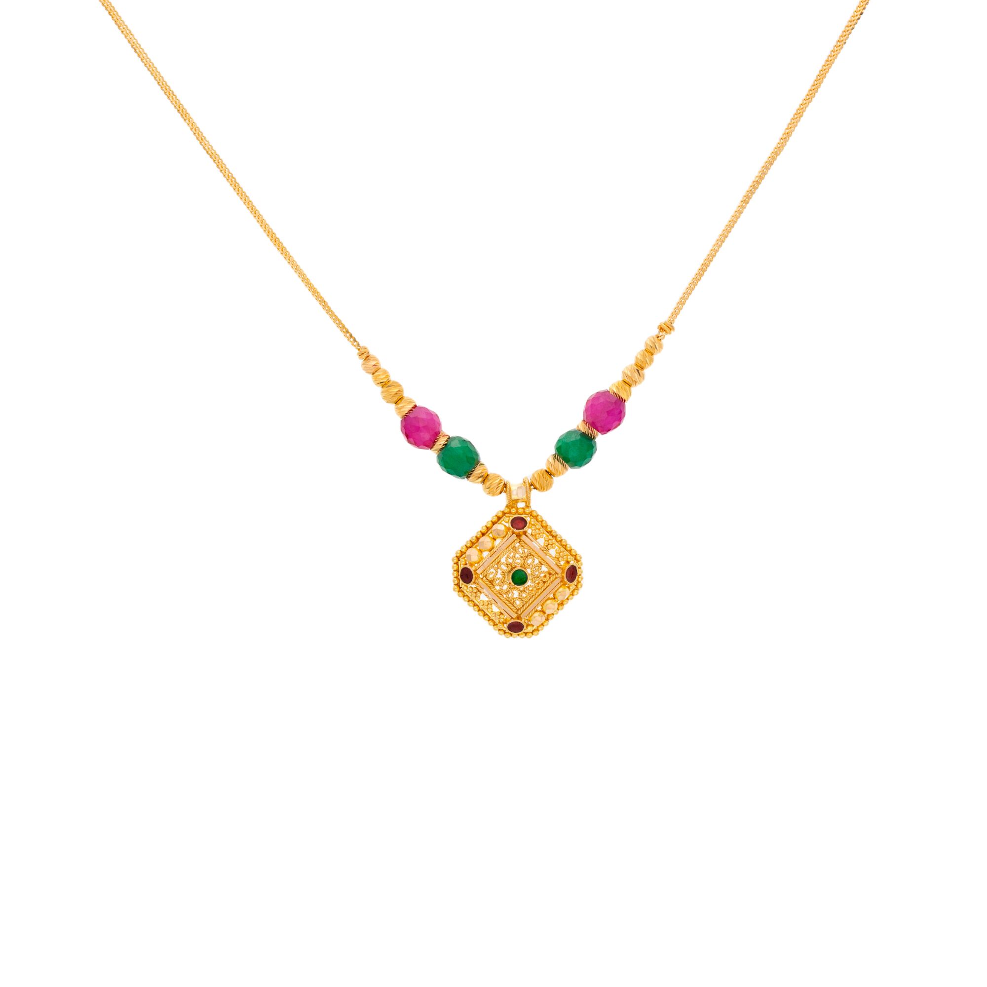 Колье, золото, 750, 6.74г, 58444 | GoldMarket.kz