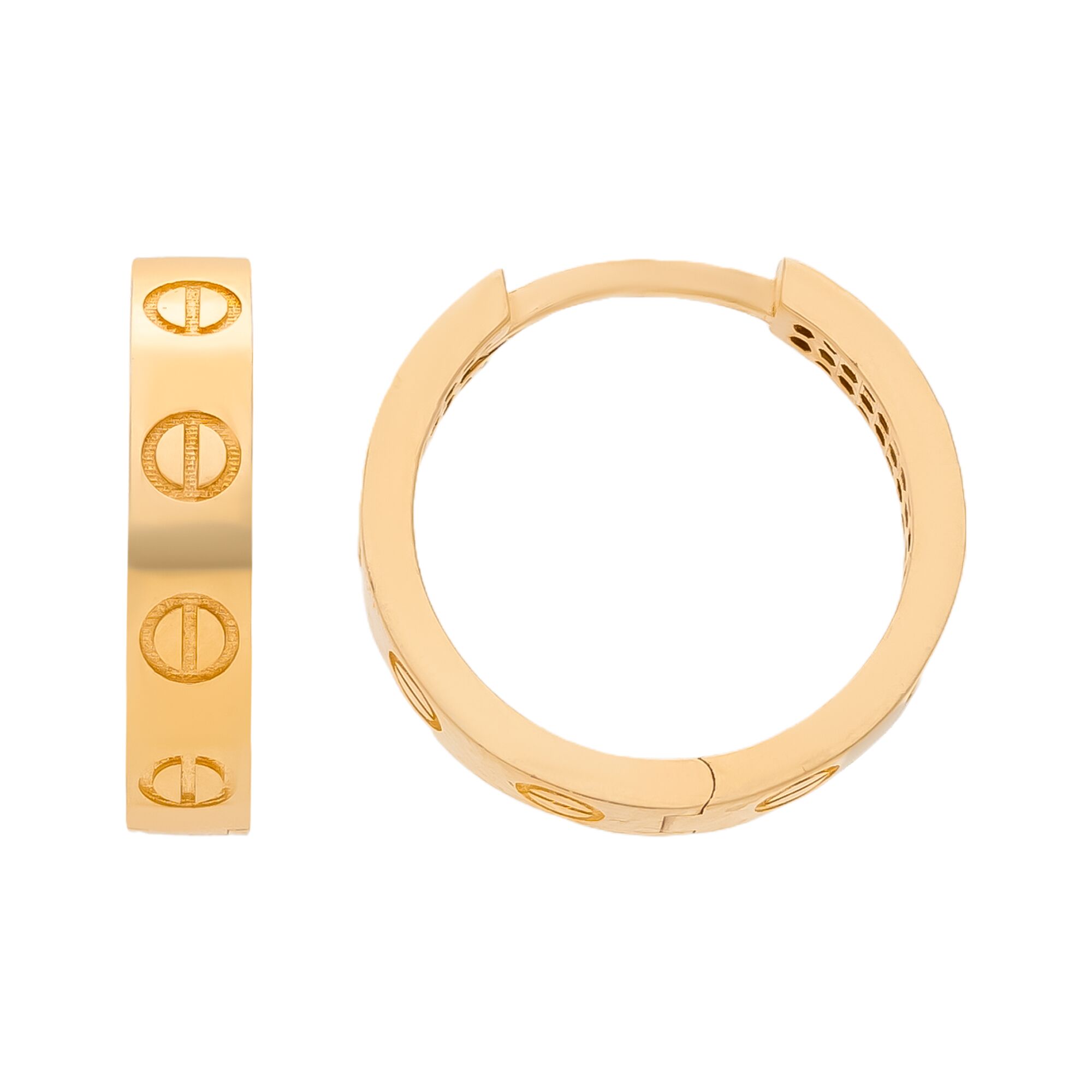 Серьги, золото, 585, 4.35г, 58475, изображение 2 | GoldMarket.kz