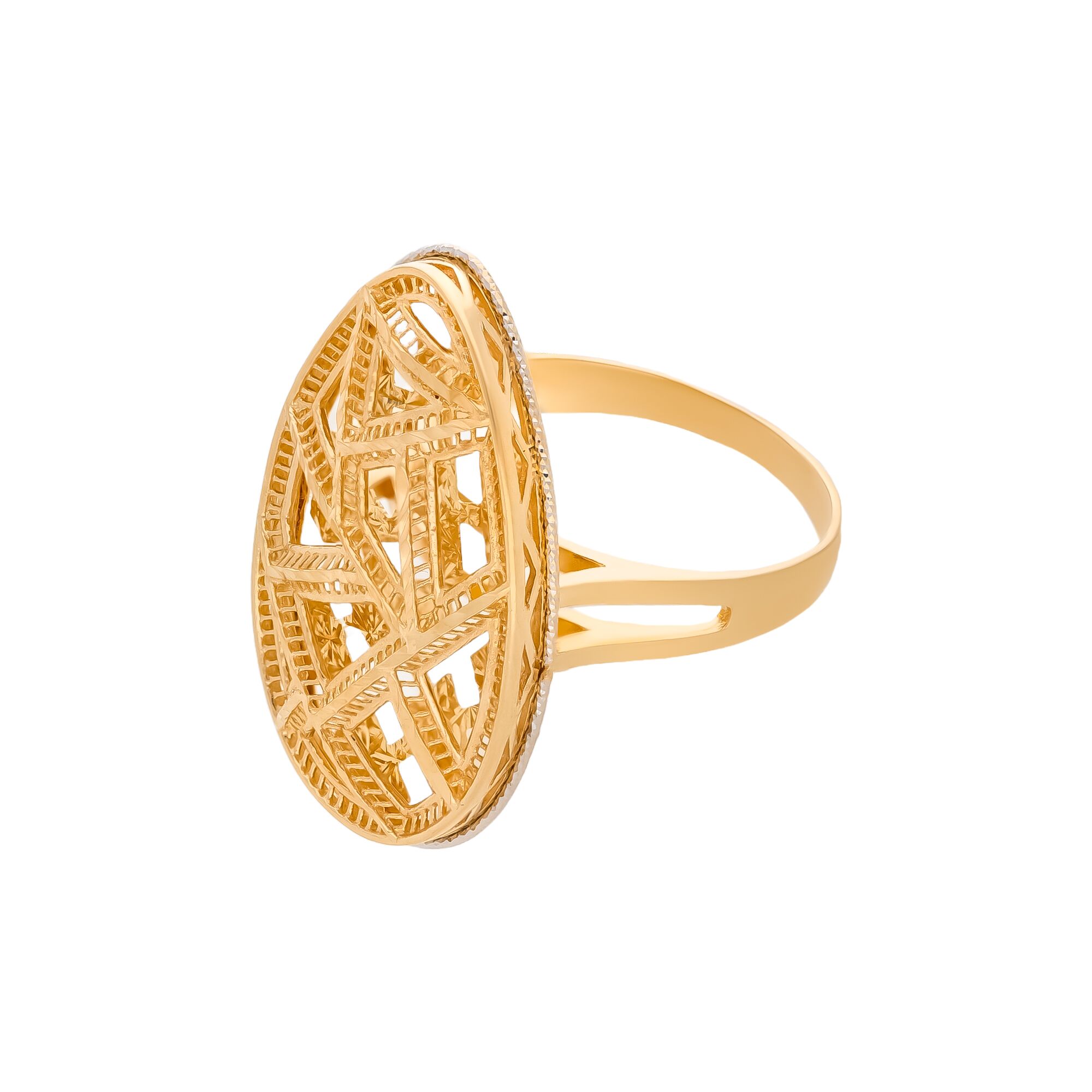 Кольцо, золото, 585, 4.36г, 58488, изображение 2 | GoldMarket.kz