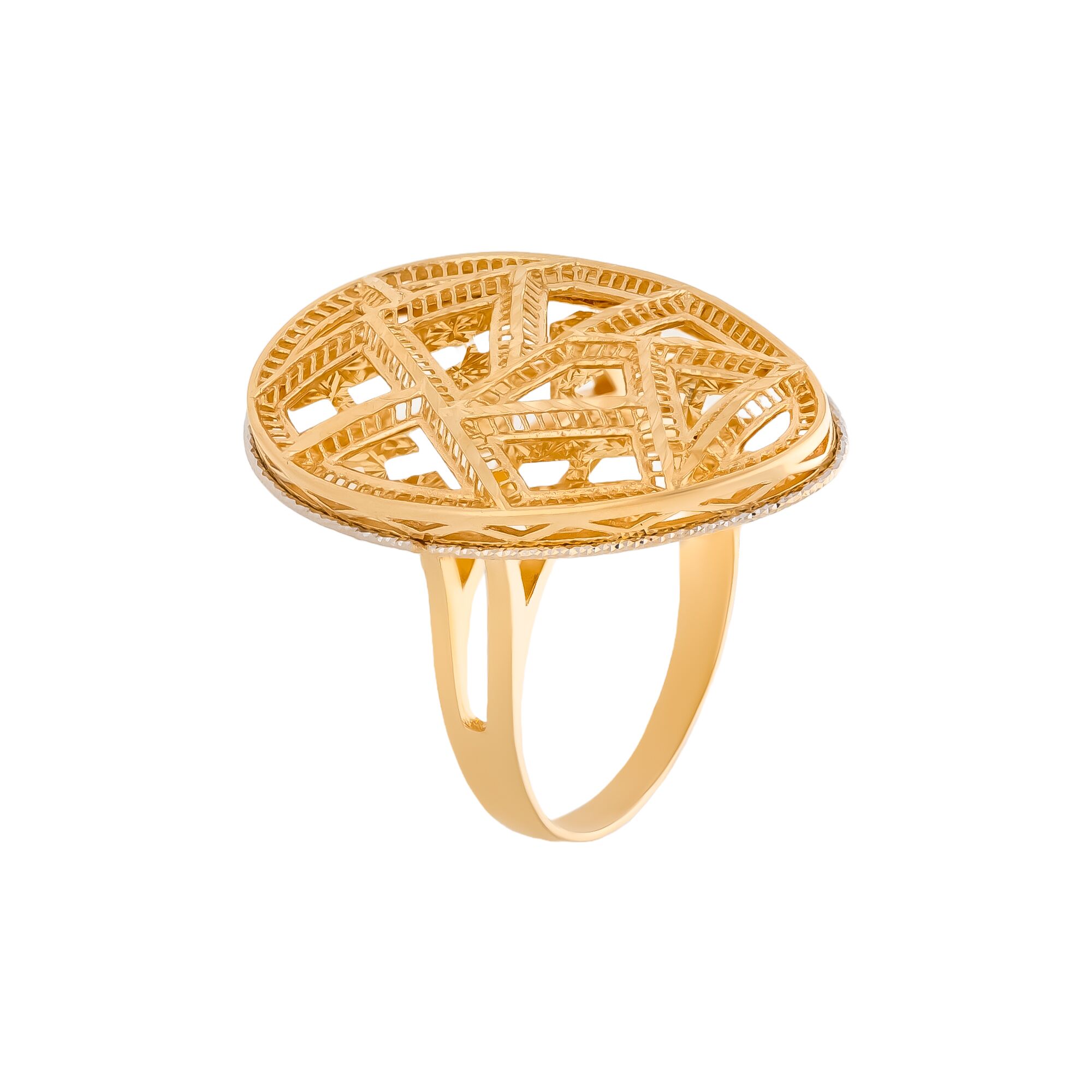 Кольцо, золото, 585, 4.36г, 58488 | GoldMarket.kz