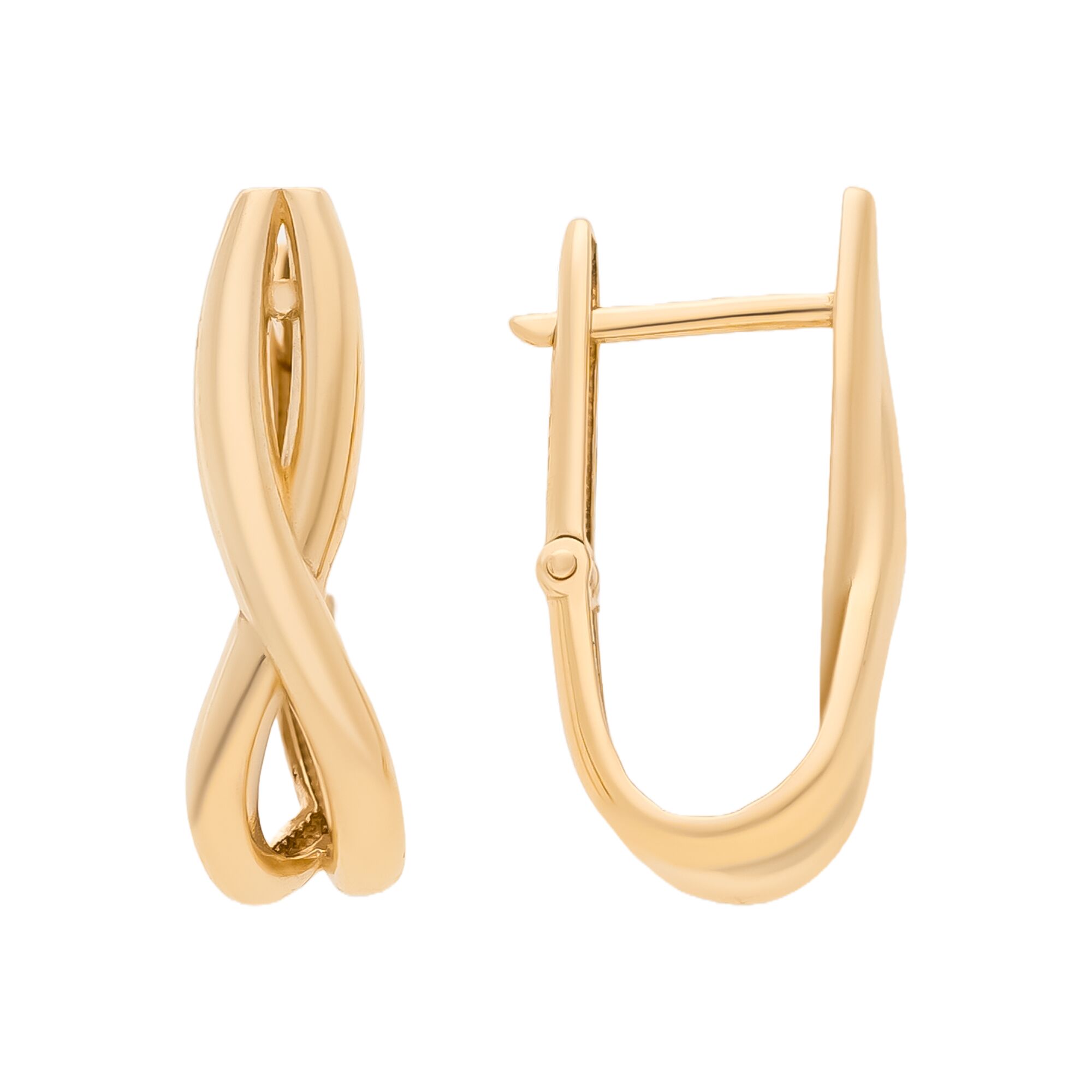 Серьги, золото, 585, 3.87г, 58493, изображение 2 | GoldMarket.kz