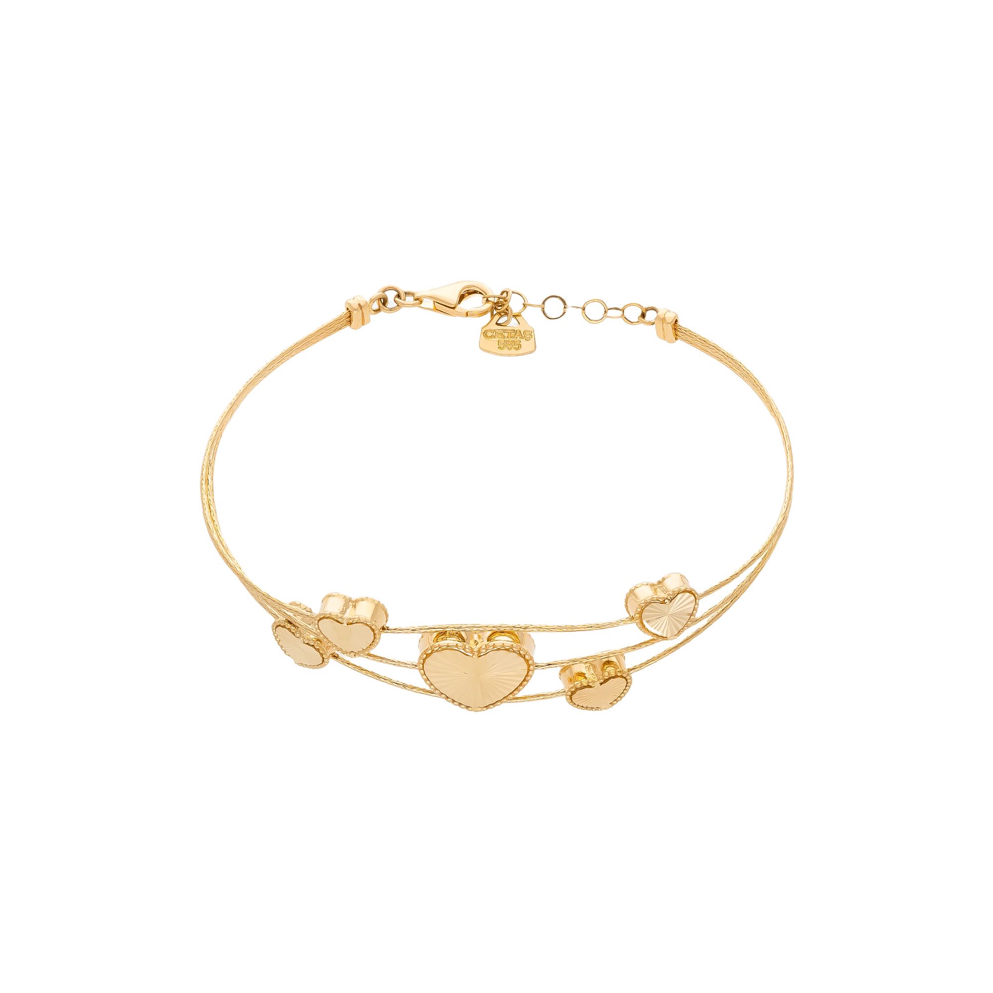 Браслет, золото, 585, 6.58г, 58507, изображение 2 | GoldMarket.kz