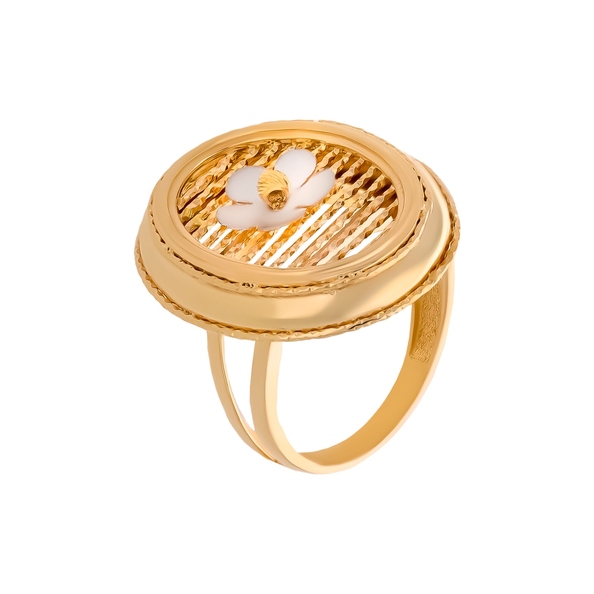 Кольцо, золото, 585, 5.63г, 58665 | GoldMarket.kz