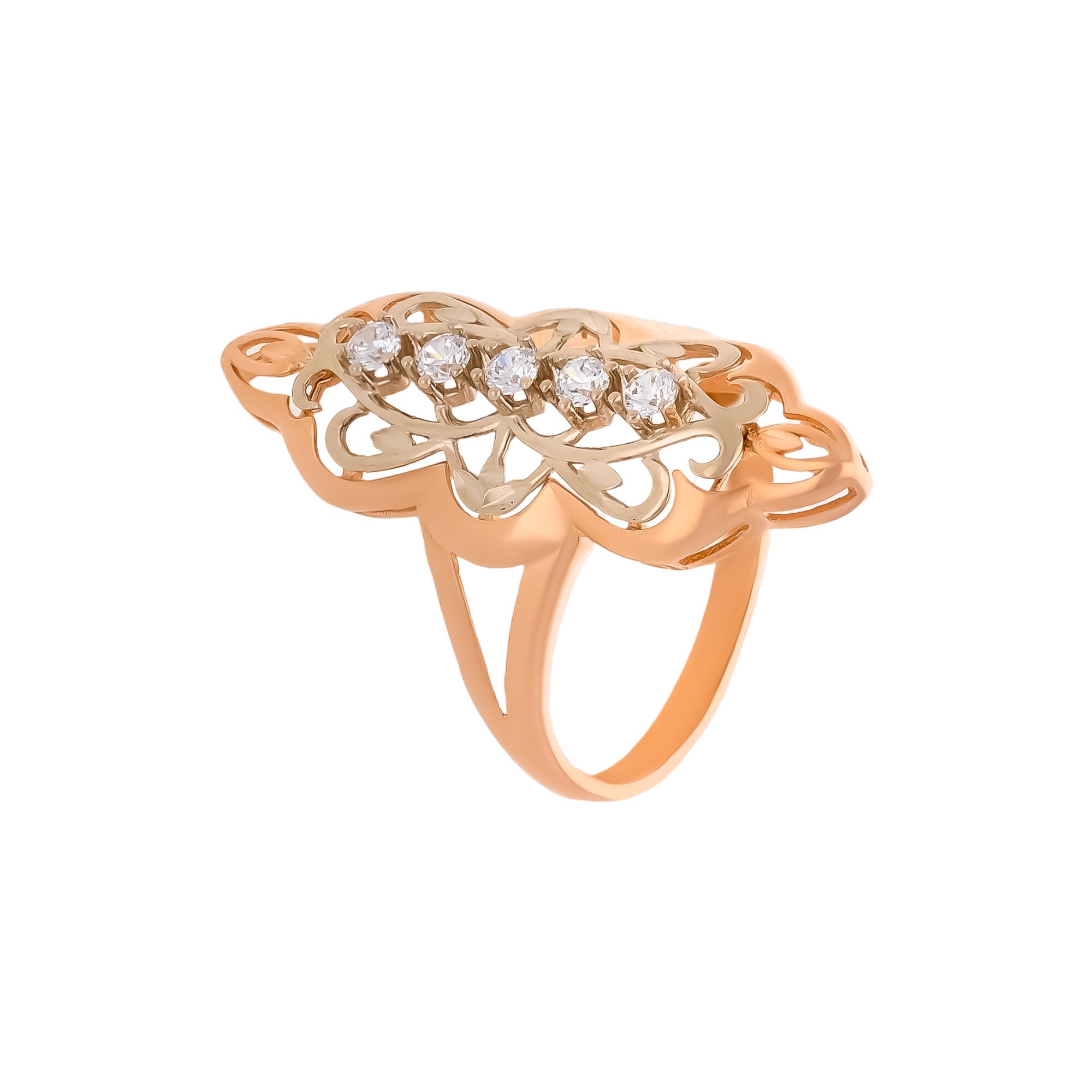 Кольцо, золото, 585, 3.64г, 58732 | GoldMarket.kz