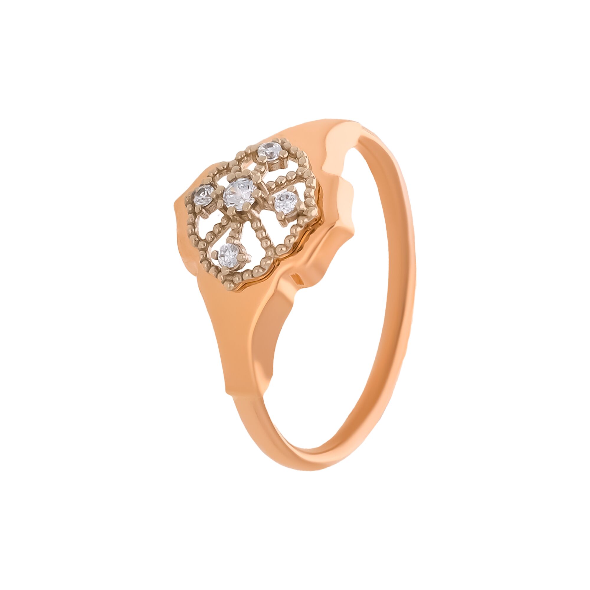 Кольцо, золото, 585, 1.29г, 58735 | GoldMarket.kz