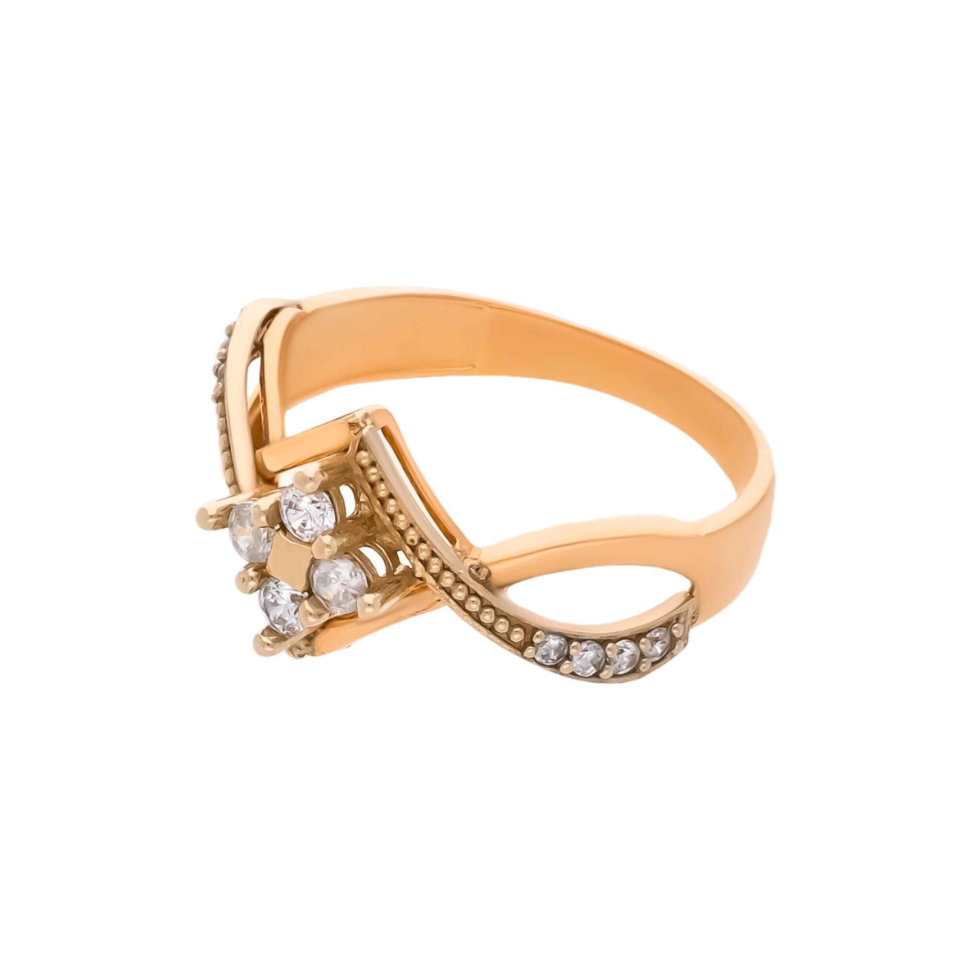 Кольцо, золото, 585, 2.12г, 58741, изображение 2 | GoldMarket.kz