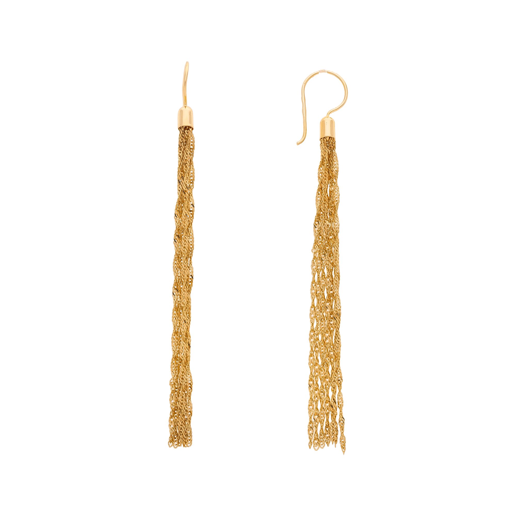 Серьги, золото, 585, 4.4г, 58750, изображение 2 | GoldMarket.kz