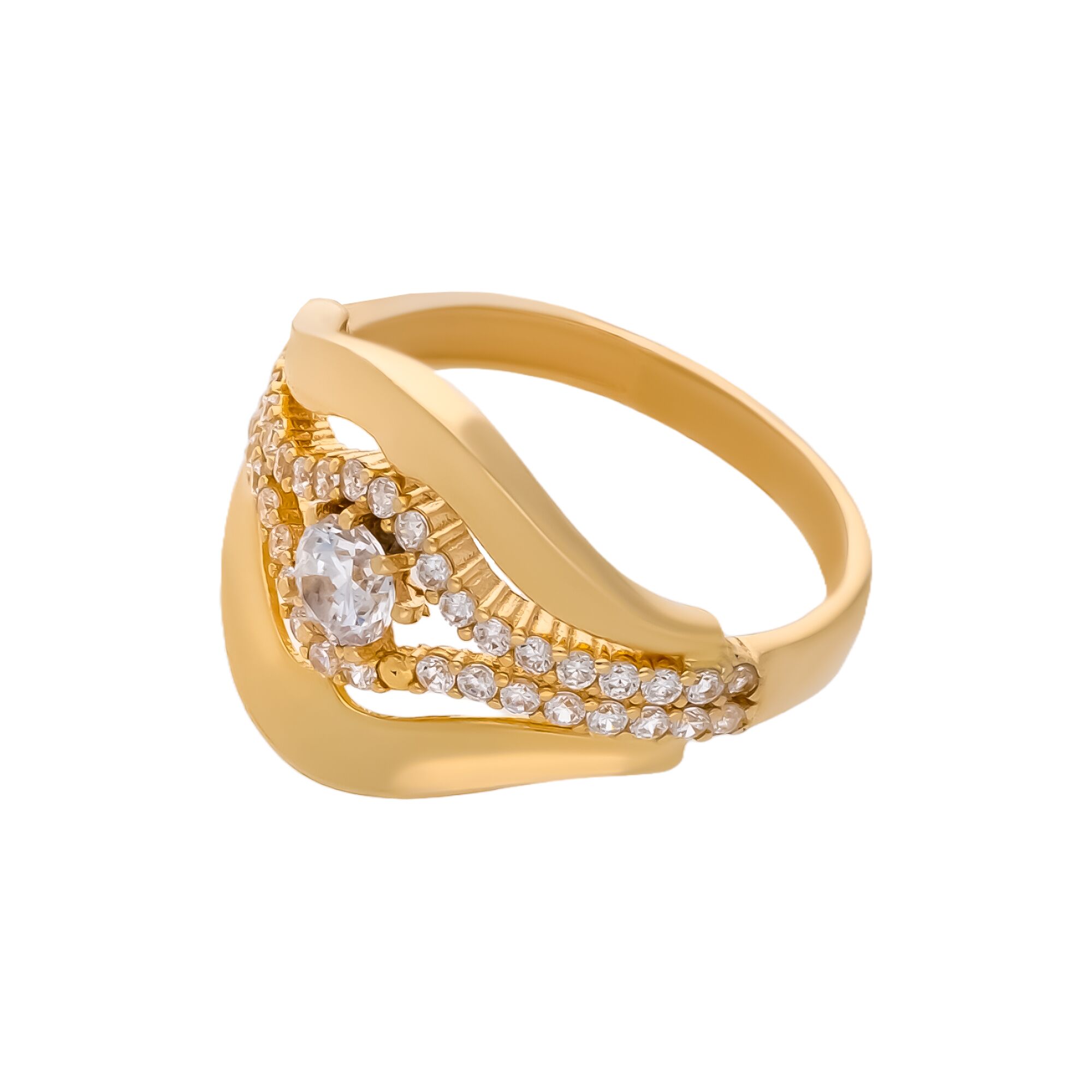 Кольцо, золото, 585, 3.06г, 58756, изображение 2 | GoldMarket.kz