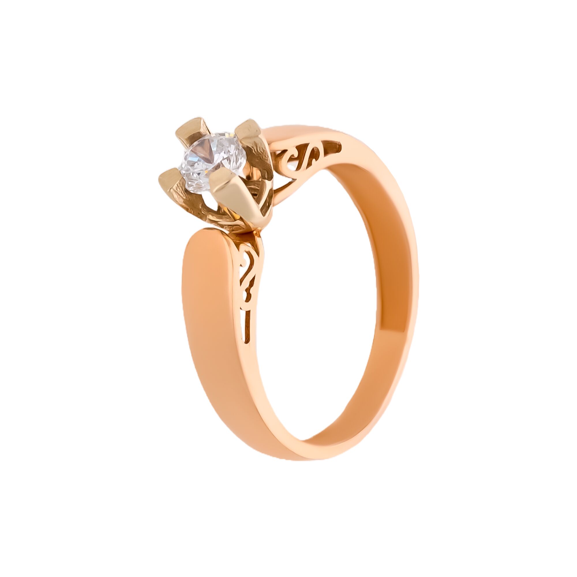 Кольцо, золото, 585, 2.23г, 58763 | GoldMarket.kz