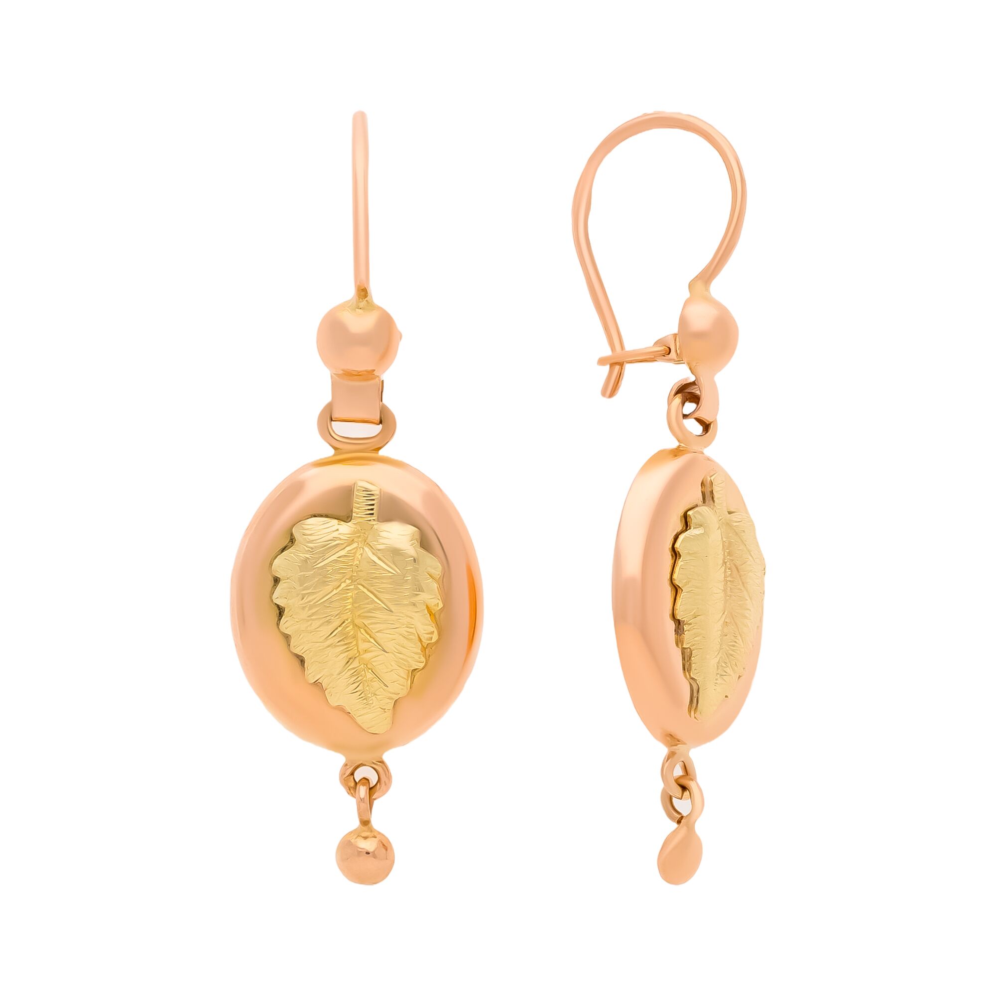 Серьги, золото, 585, 6.12г, 58765, изображение 2 | GoldMarket.kz