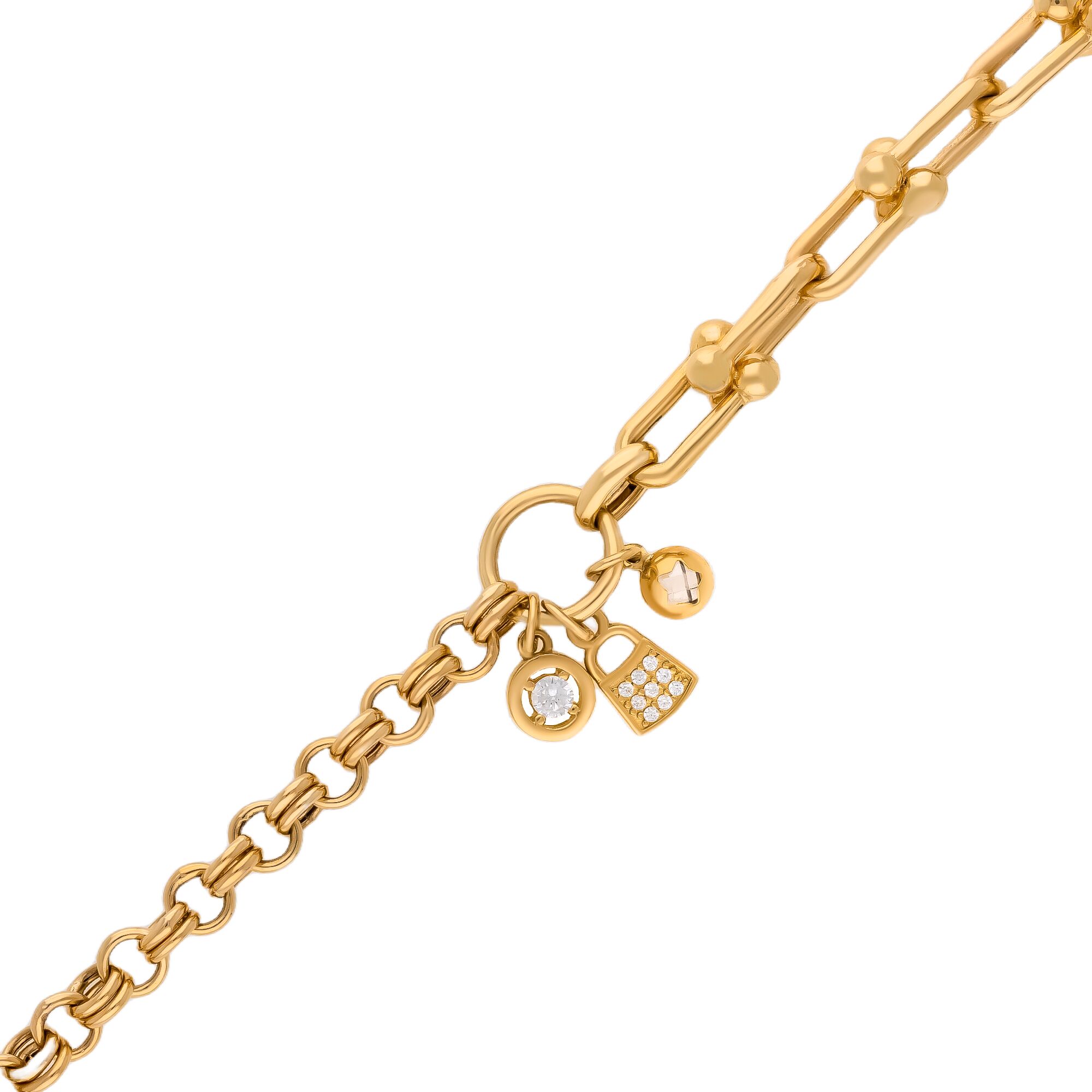 Браслет, золото, 585, 10.2г, 59176 | GoldMarket.kz