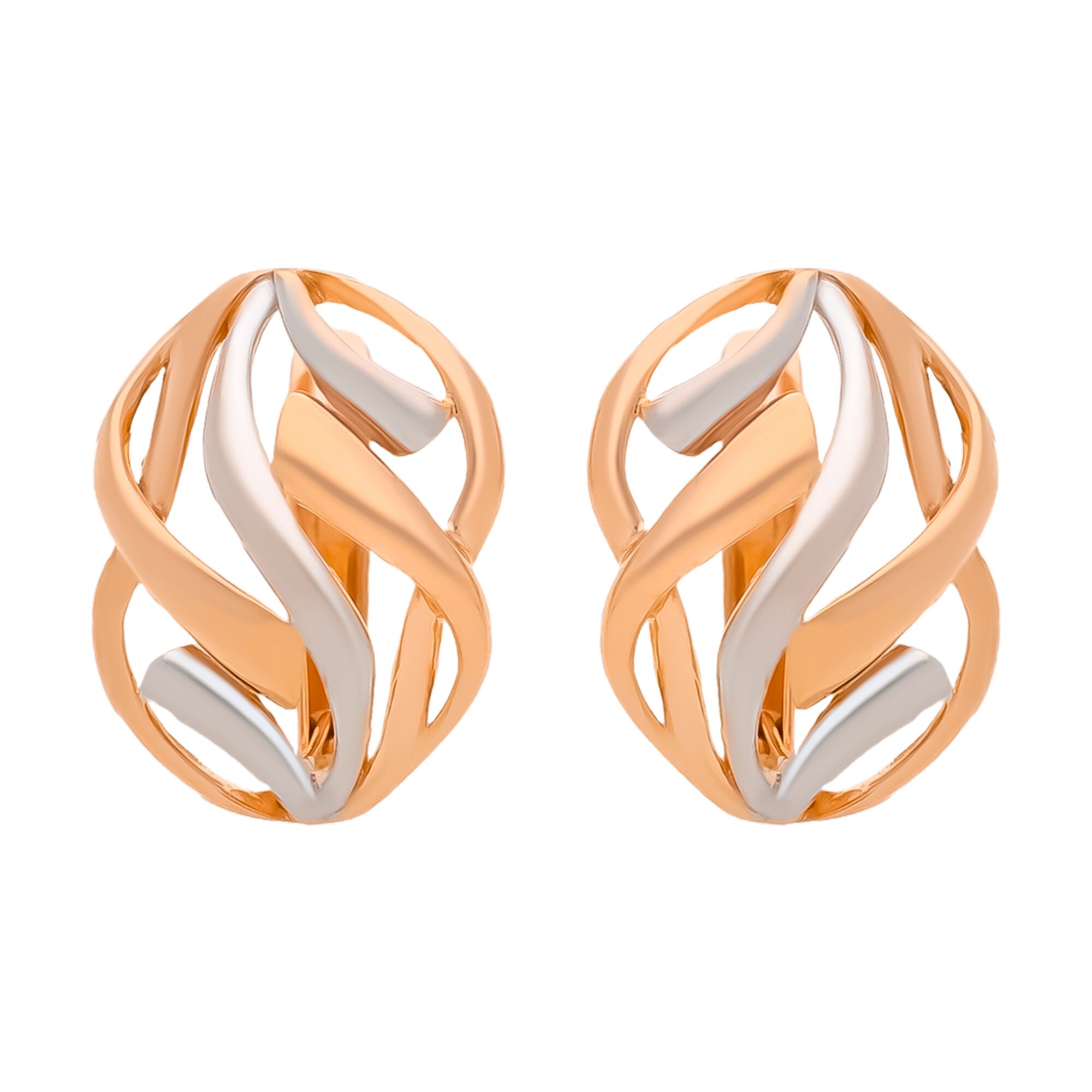 Серьги, золото, 585, 3.67г, 59695 | GoldMarket.kz