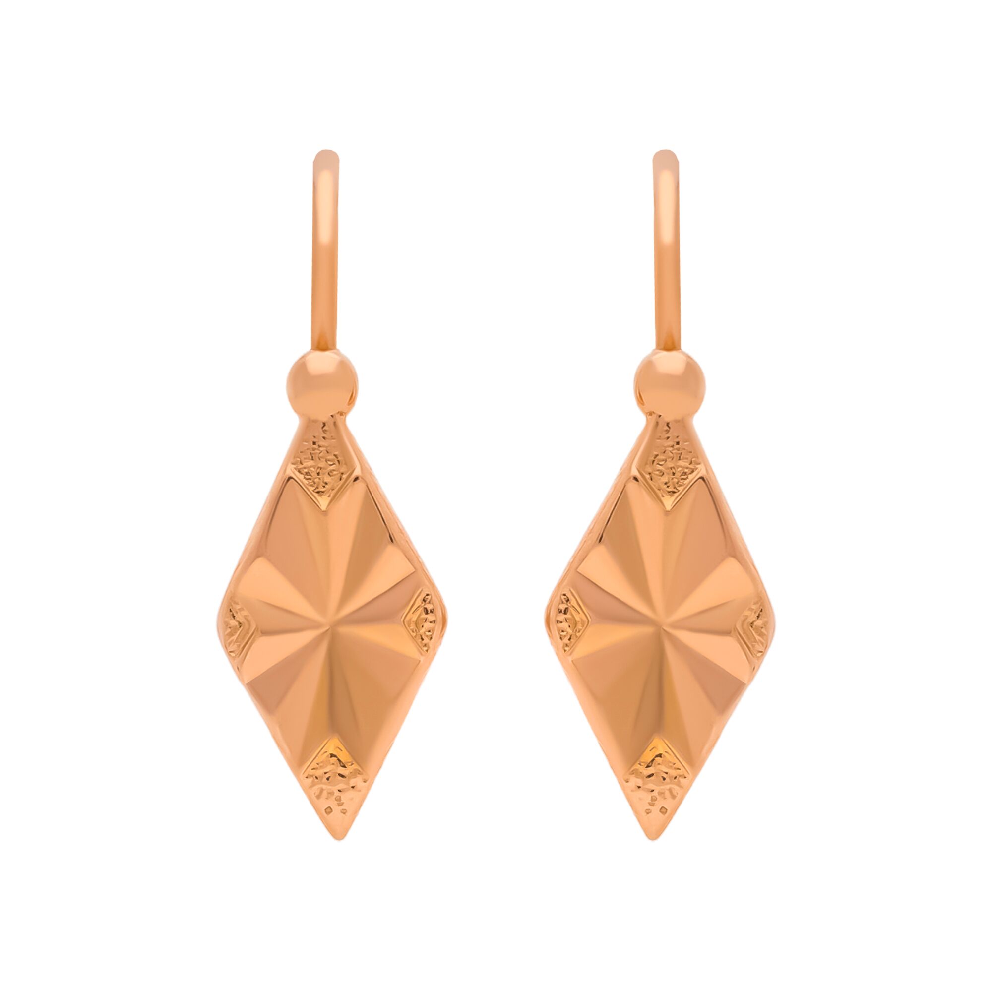Серьги, золото, 585, 3.85г, 59725 | GoldMarket.kz