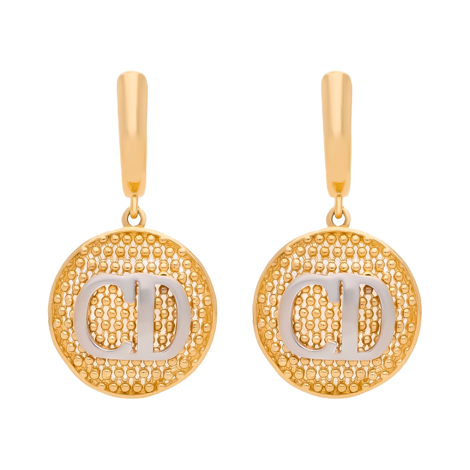 Серьги, золото, 585, 5.38г, 59746 | GoldMarket.kz