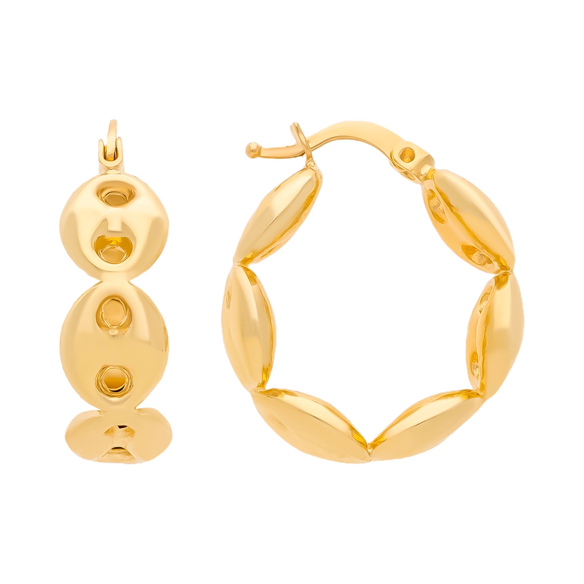 Серьги, золото, 585, 4.72г, 59822, изображение 2 | GoldMarket.kz