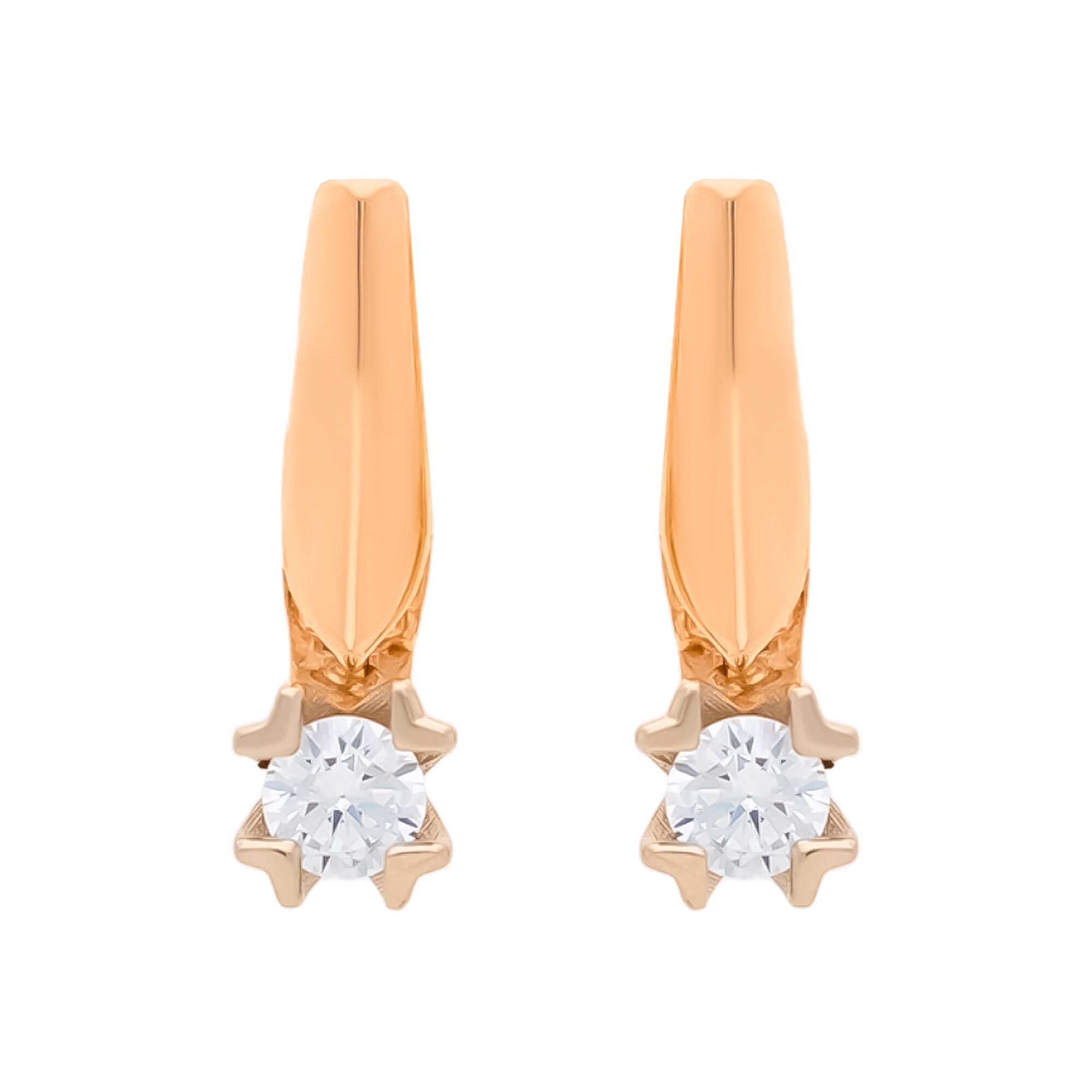 Серьги, золото, 585, 2.9г, 59829 | GoldMarket.kz