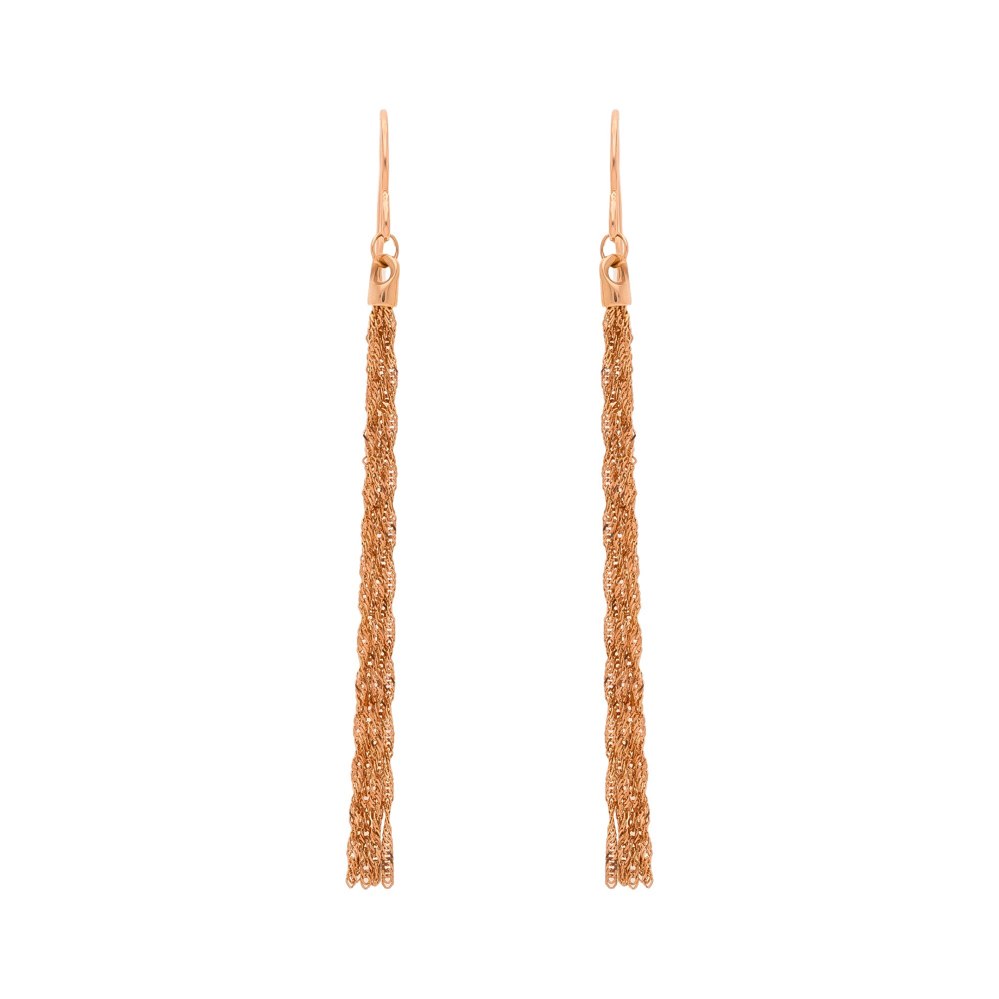 Серьги, золото, 585, 2.64г, 59838 | GoldMarket.kz