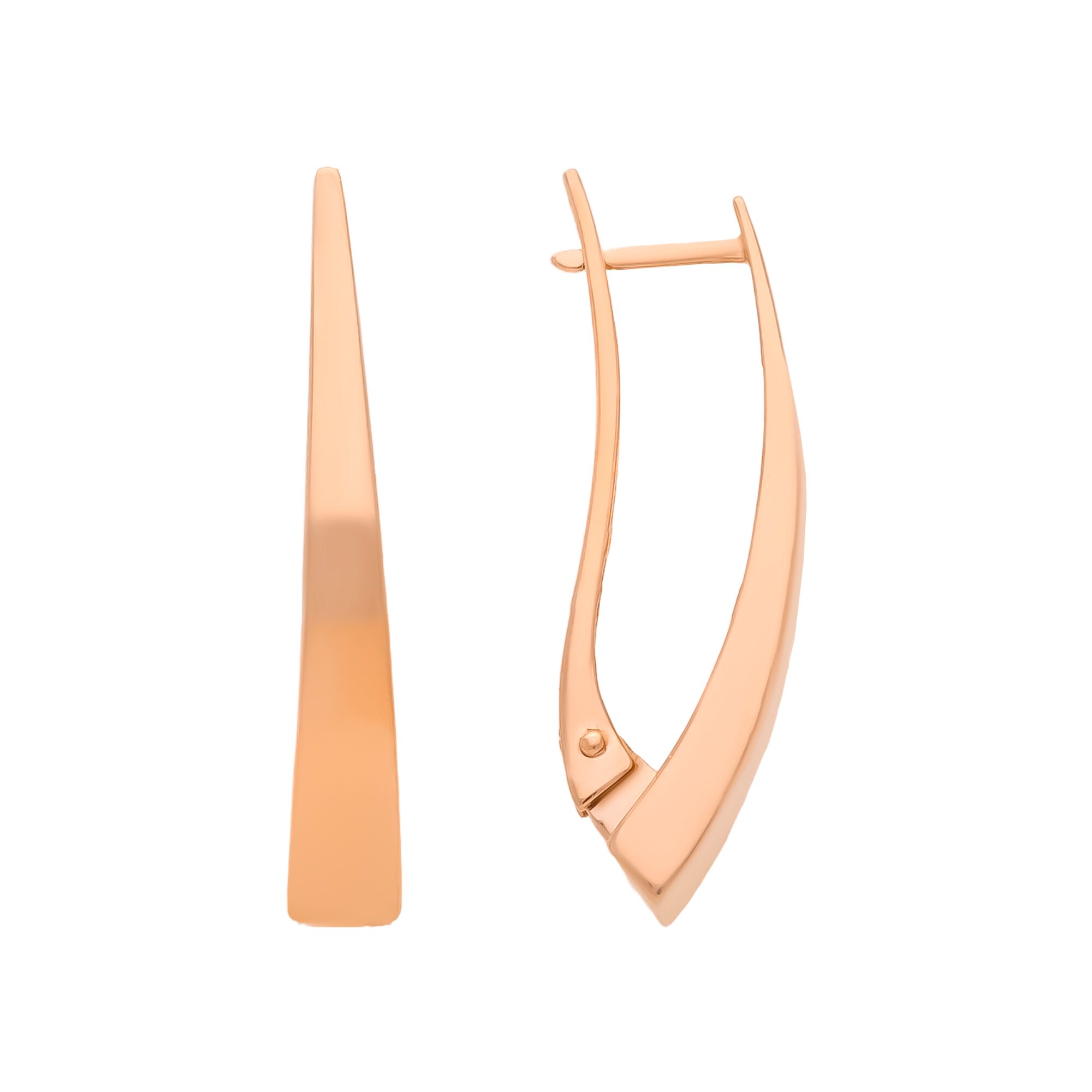 Серьги, золото, 585, 6.03г, 59840, изображение 2 | GoldMarket.kz