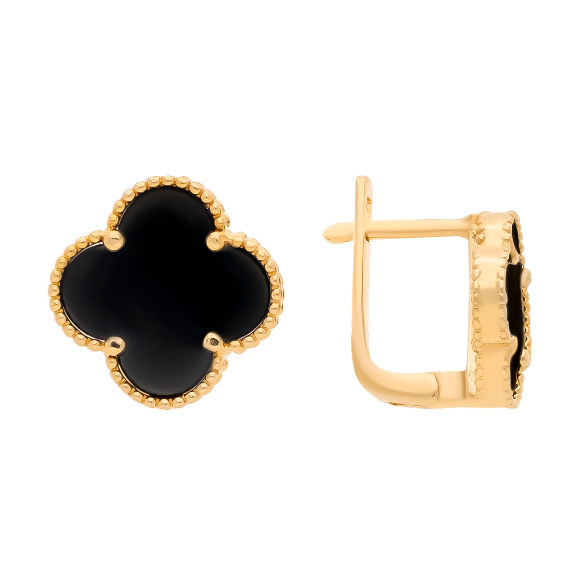 Серьги, золото, 585, 5.33г, 59857, изображение 2 | GoldMarket.kz