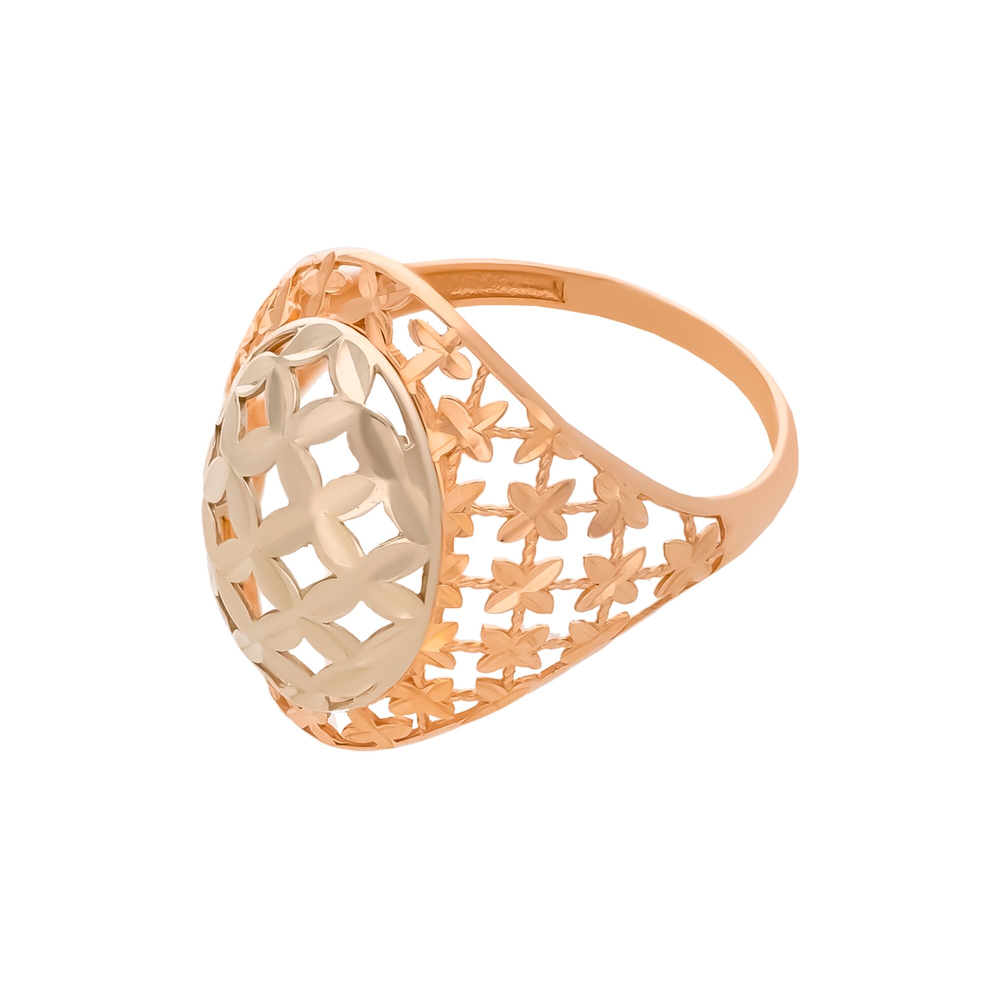 Кольцо, золото, 585, 2.22г, 59874, изображение 2 | GoldMarket.kz