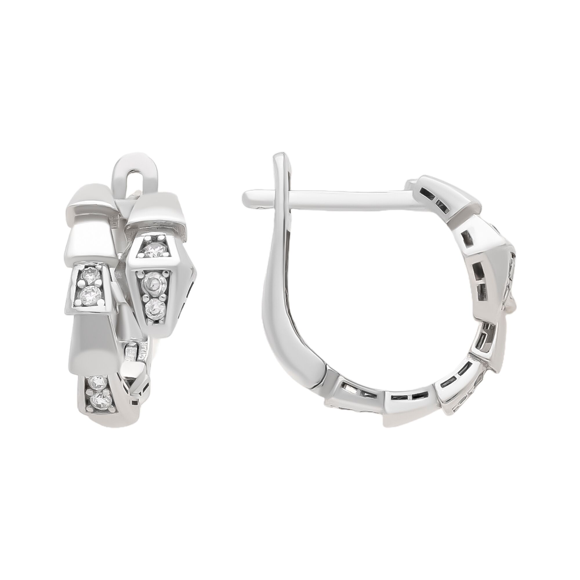 Серьги, золото, 585, 4.45г, 59877, изображение 2 | GoldMarket.kz