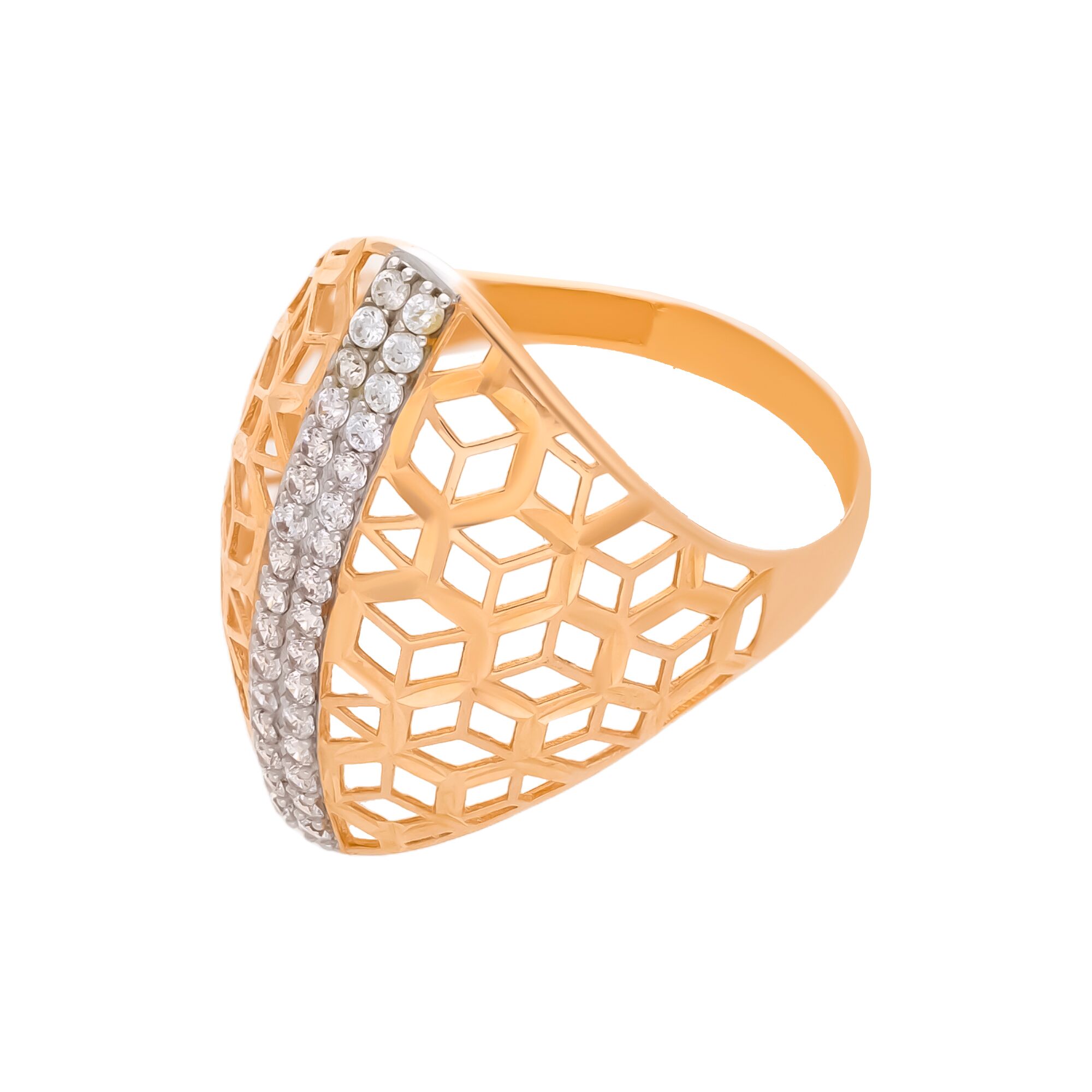 Кольцо, золото, 585, 3г, 59890, изображение 2 | GoldMarket.kz