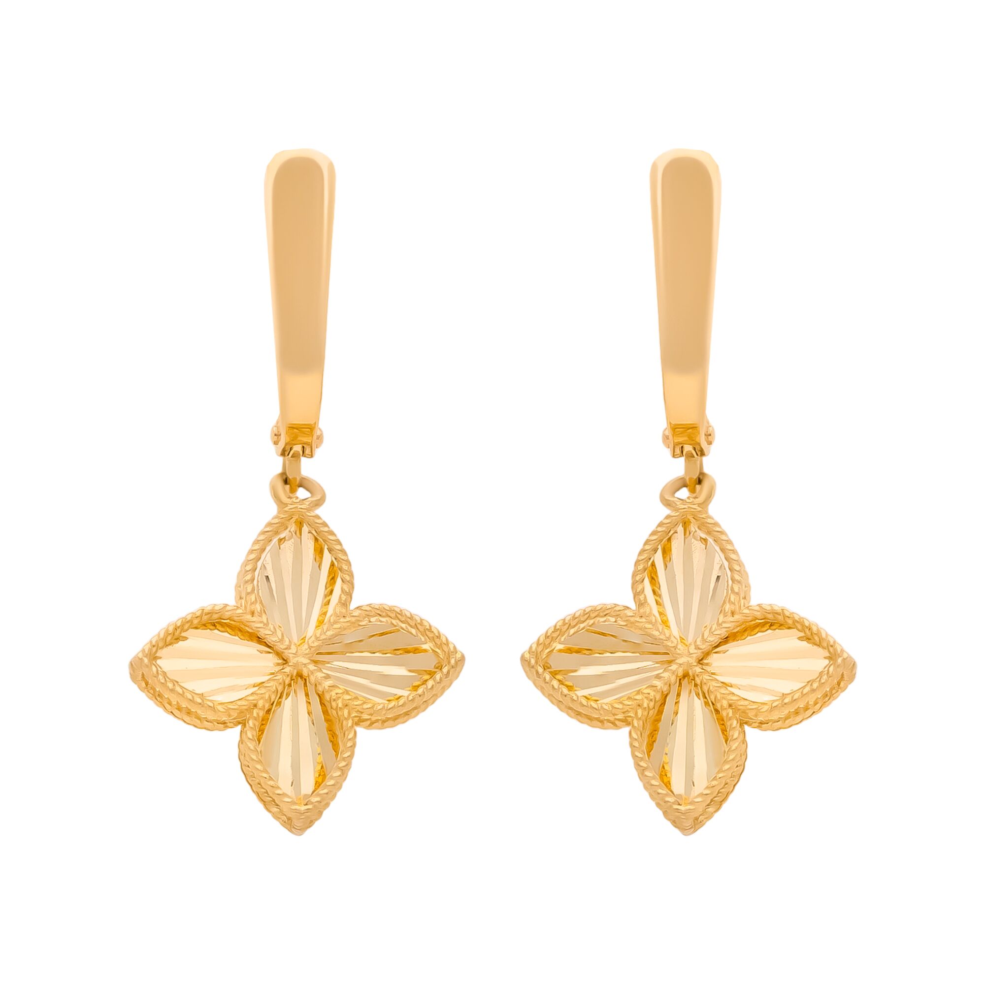 Серьги, золото, 585, 3.34г, 59892 | GoldMarket.kz