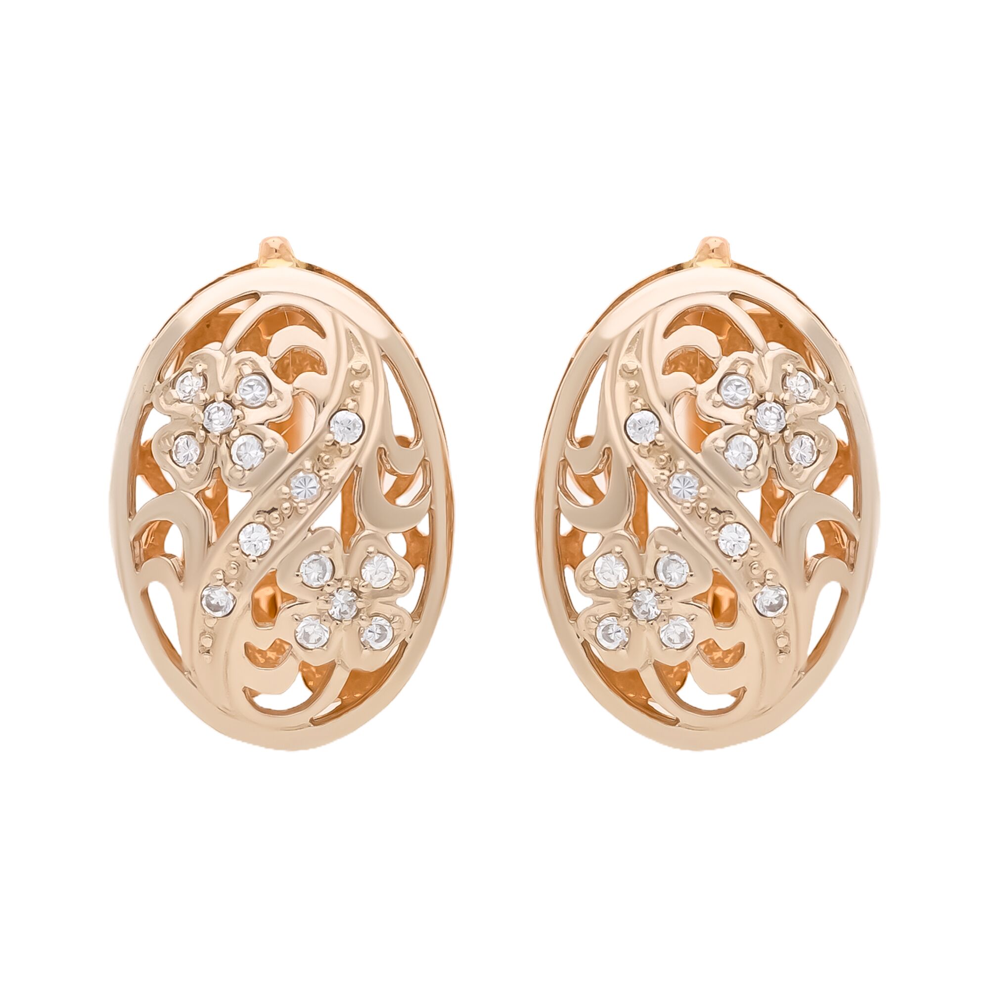 Серьги, золото, 585, 8.82г, 59894 | GoldMarket.kz