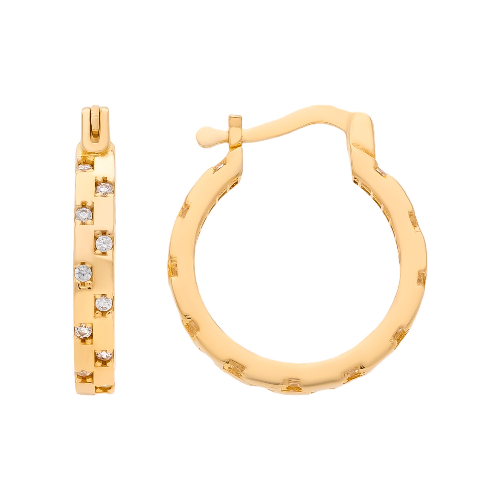 Серьги, золото, 585, 4.41г, 59911, изображение 2 | GoldMarket.kz