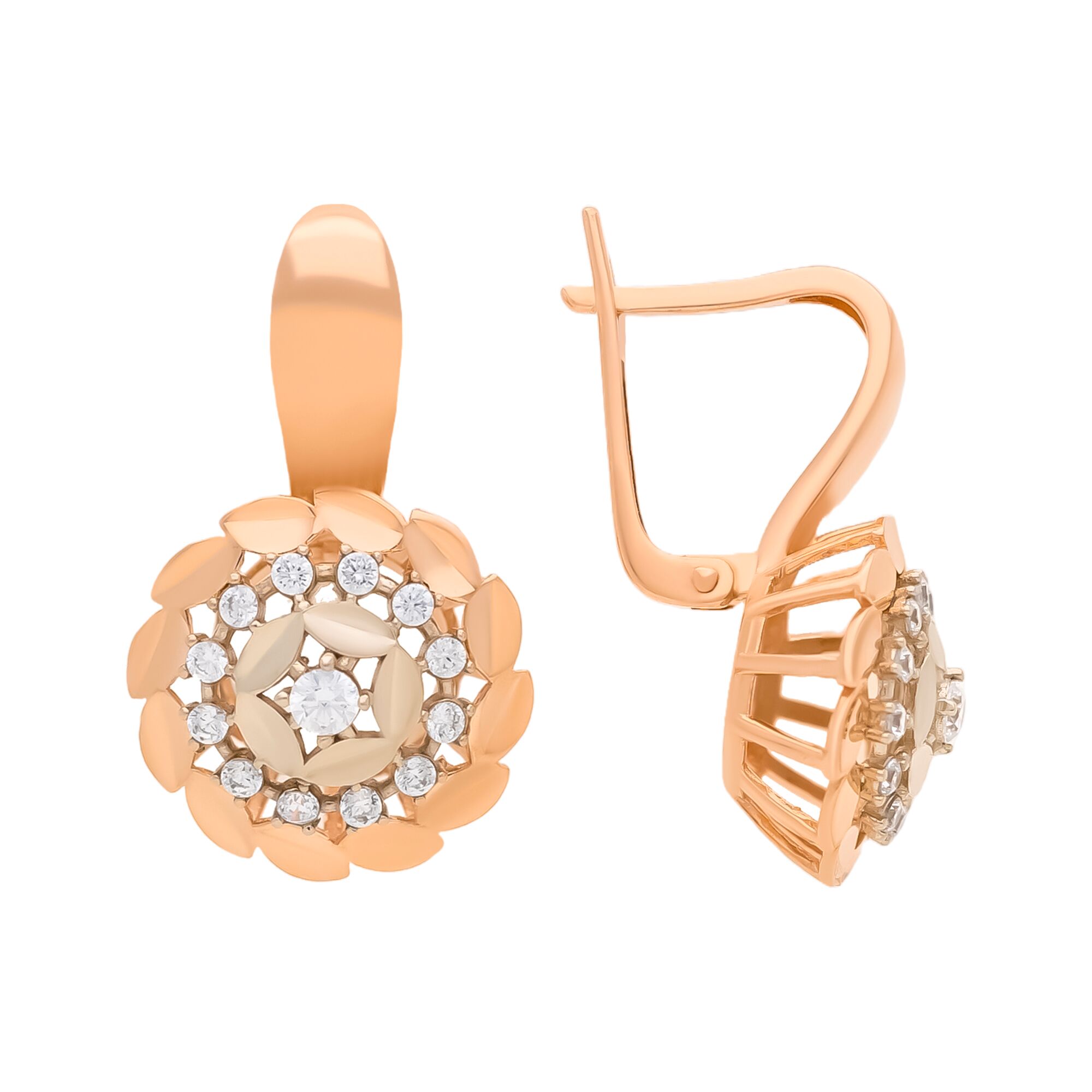 Серьги, золото, 585, 5.05г, 59925, изображение 2 | GoldMarket.kz