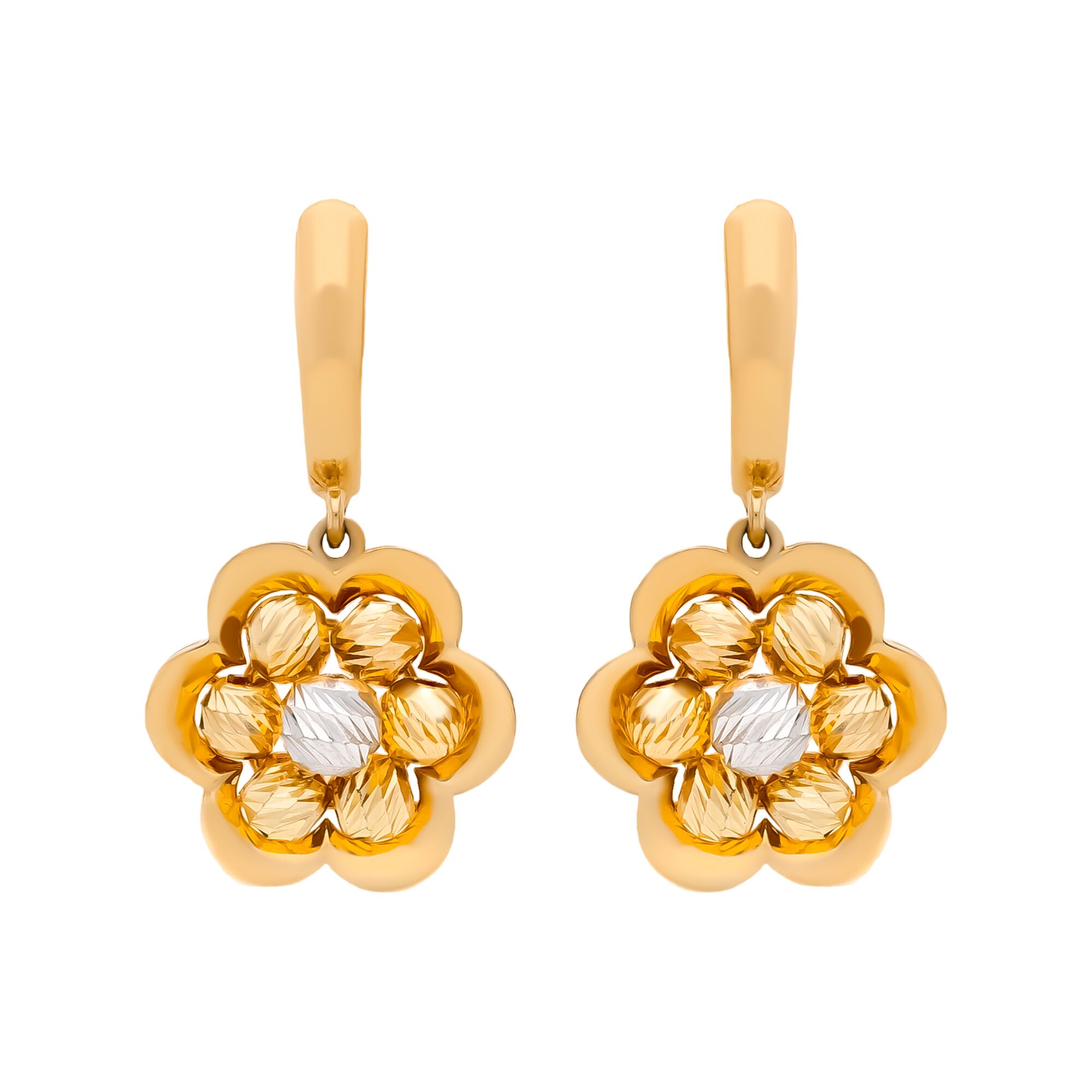 Серьги, золото, 585, 6.43г, 59930 | GoldMarket.kz