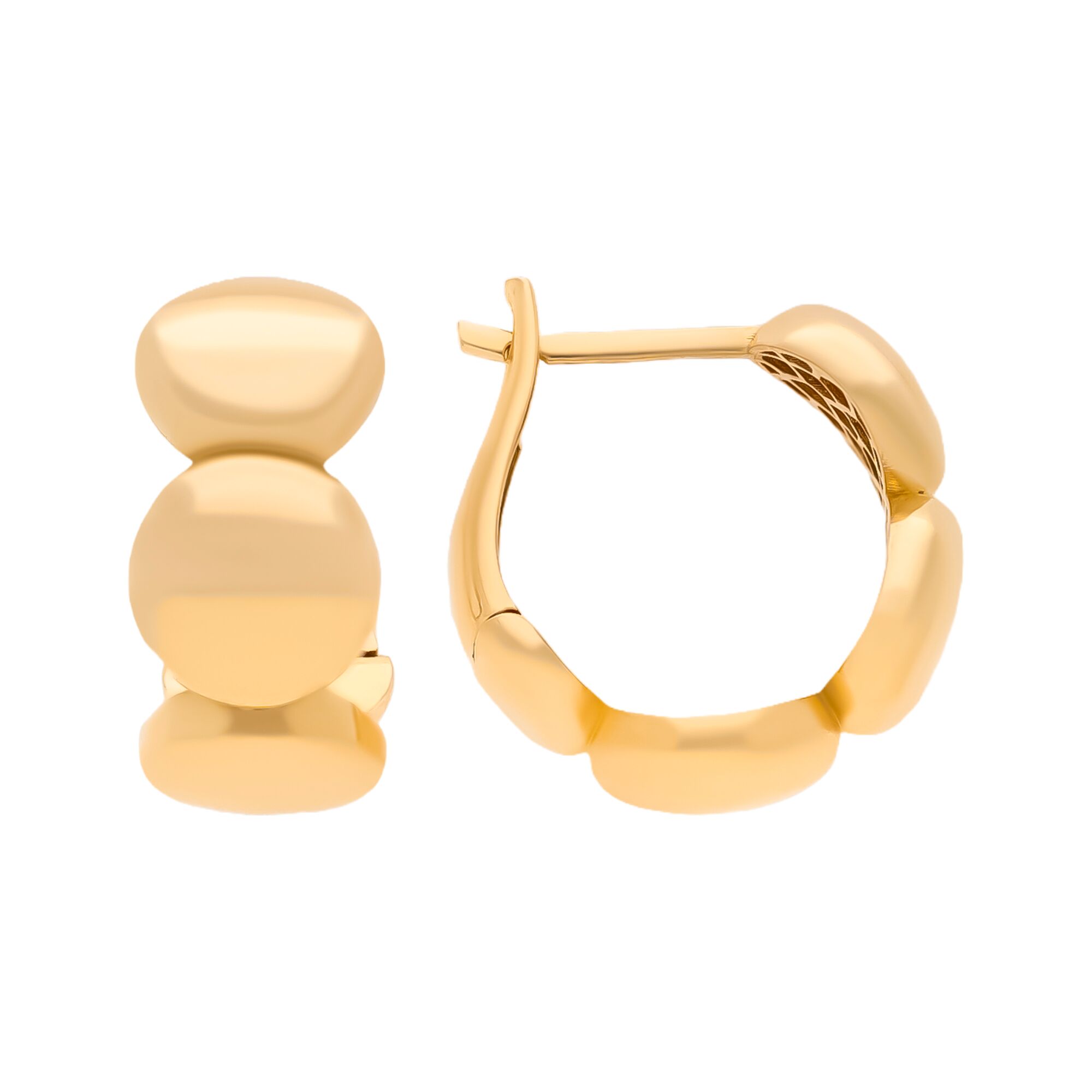 Серьги, золото, 585, 6.27г, 59944, изображение 2 | GoldMarket.kz