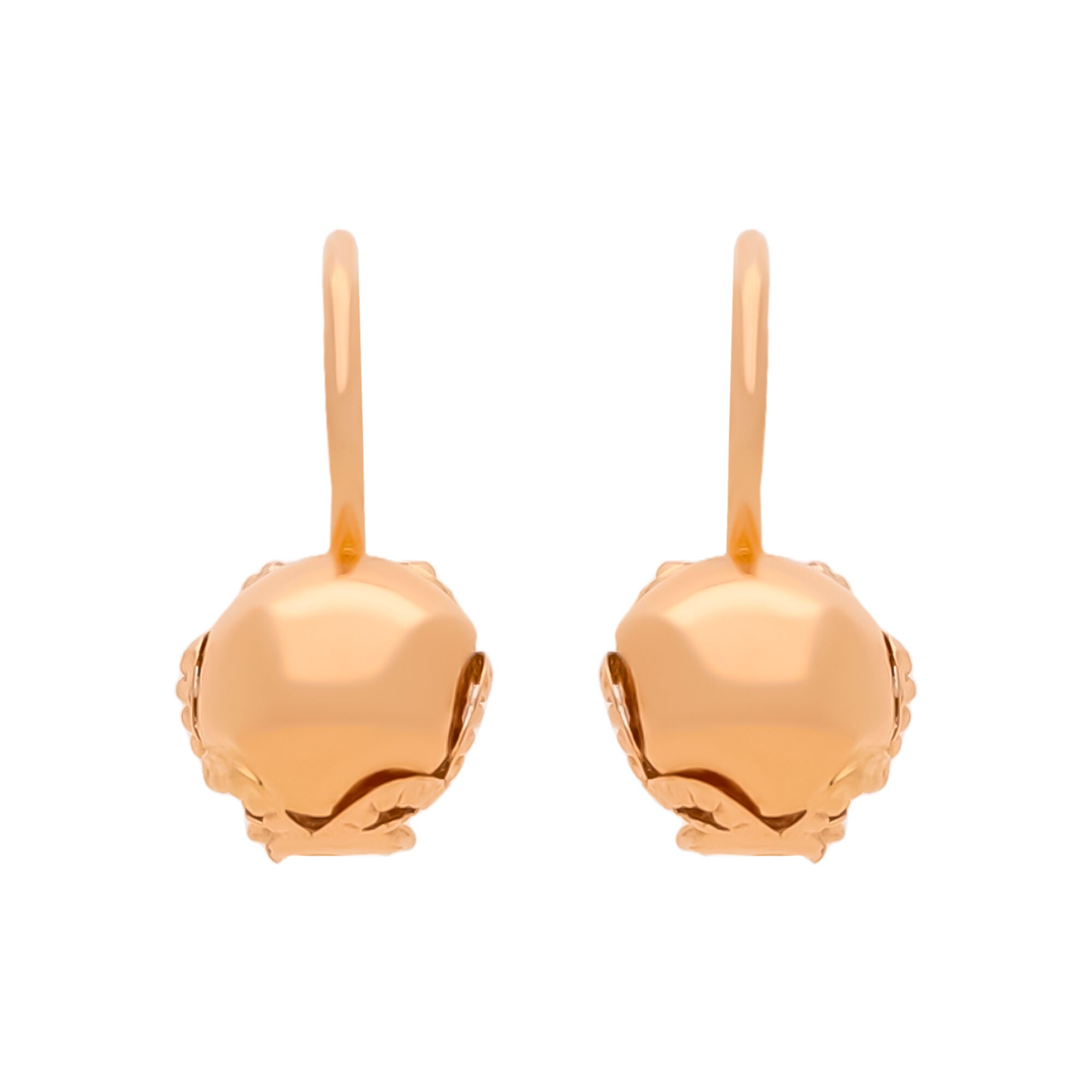 Серьги, золото, 585, 0.87г, 59956 | GoldMarket.kz