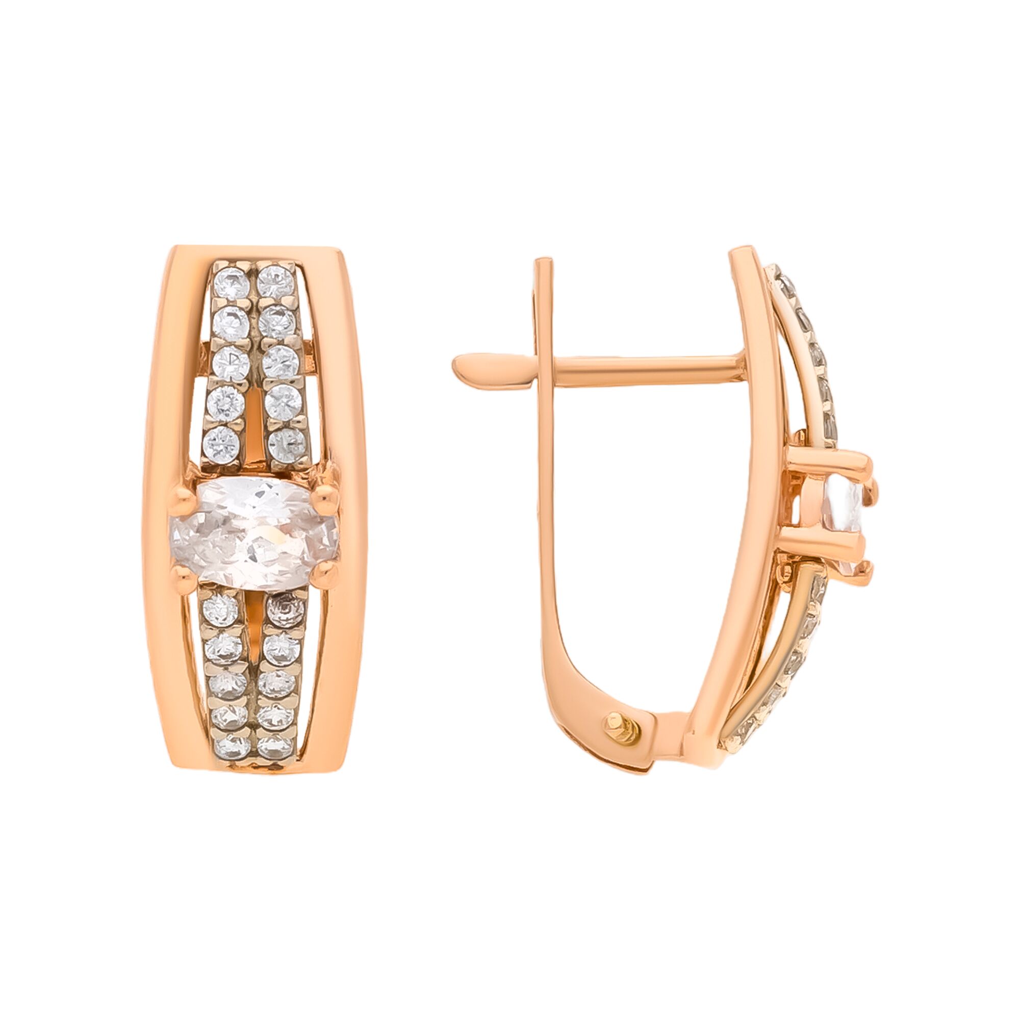 Серьги, золото, 585, 4.49г, 59979, изображение 2 | GoldMarket.kz