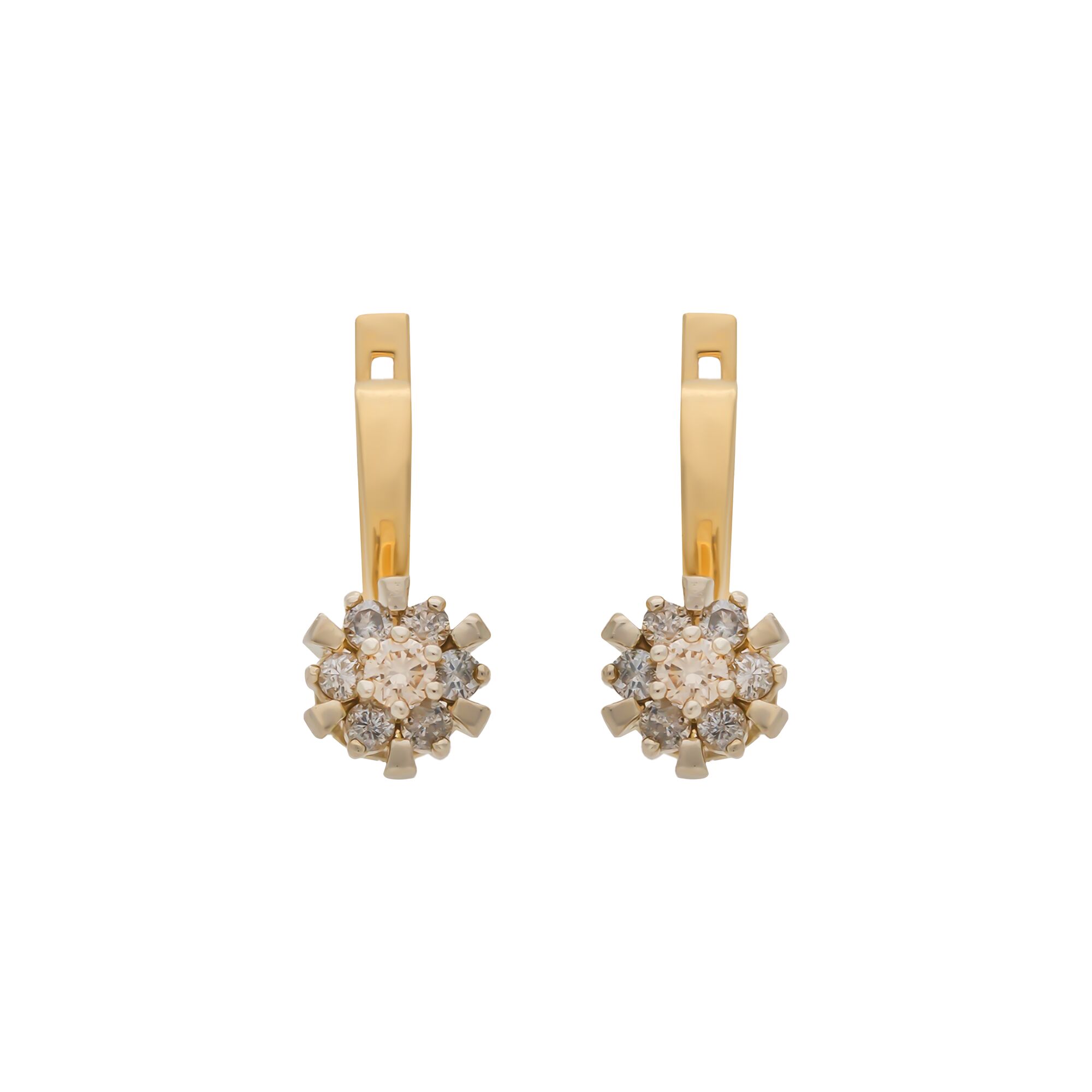Серьги, золото, 585, 5.08г, 58948 | GoldMarket.kz