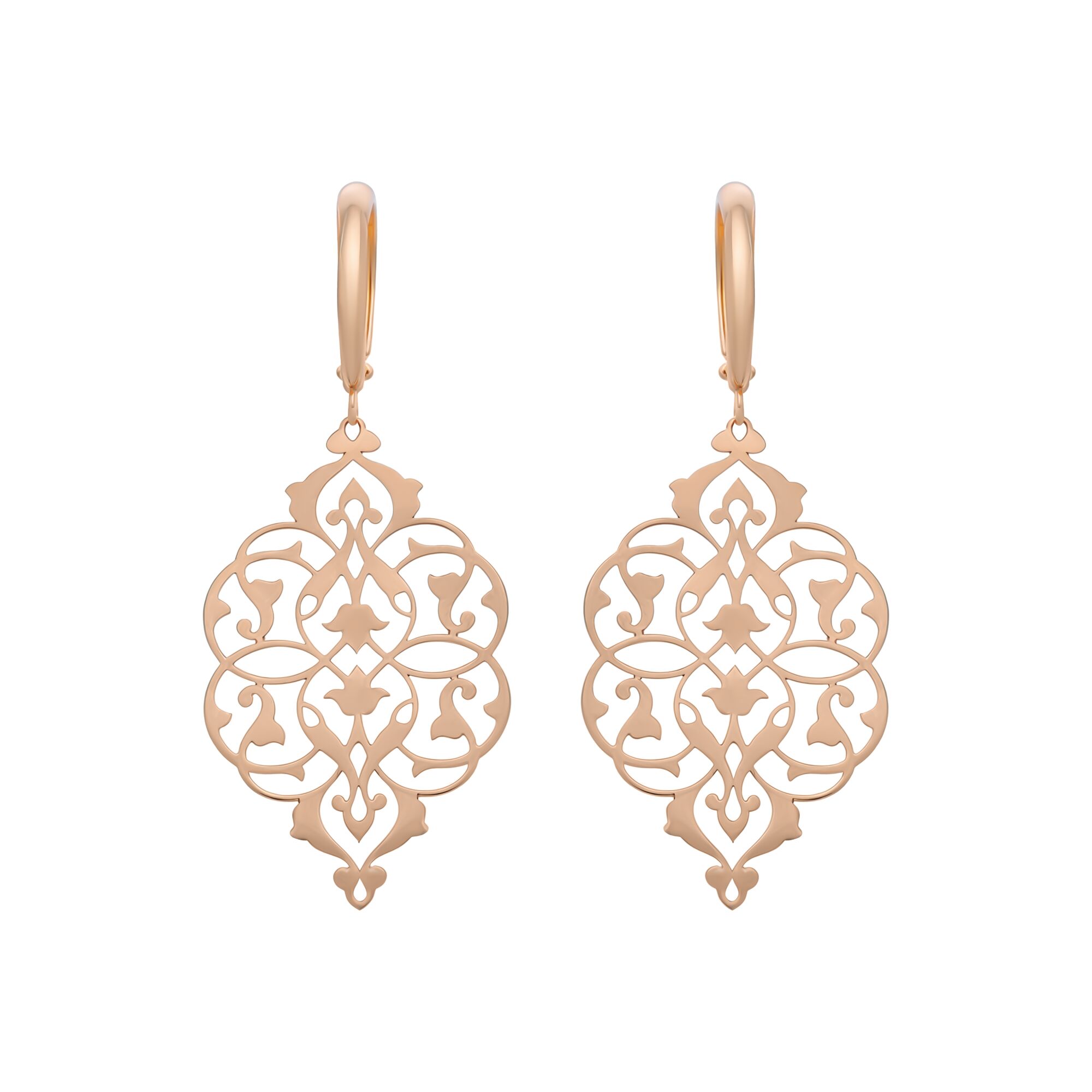 Серьги, золото, 585, 3.18г, 58955 | GoldMarket.kz