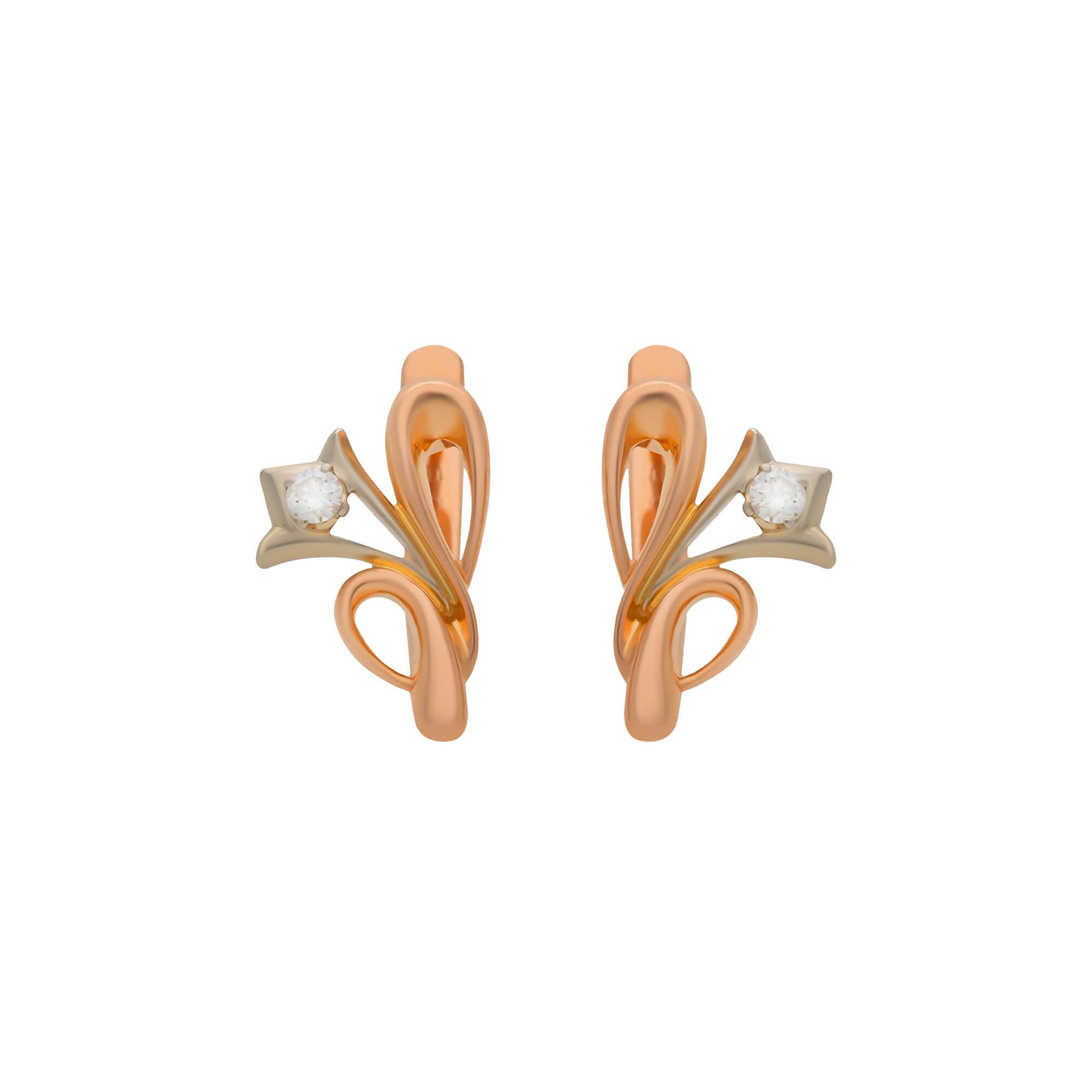 Серьги, золото, 585, 5.16г, 58963 | GoldMarket.kz