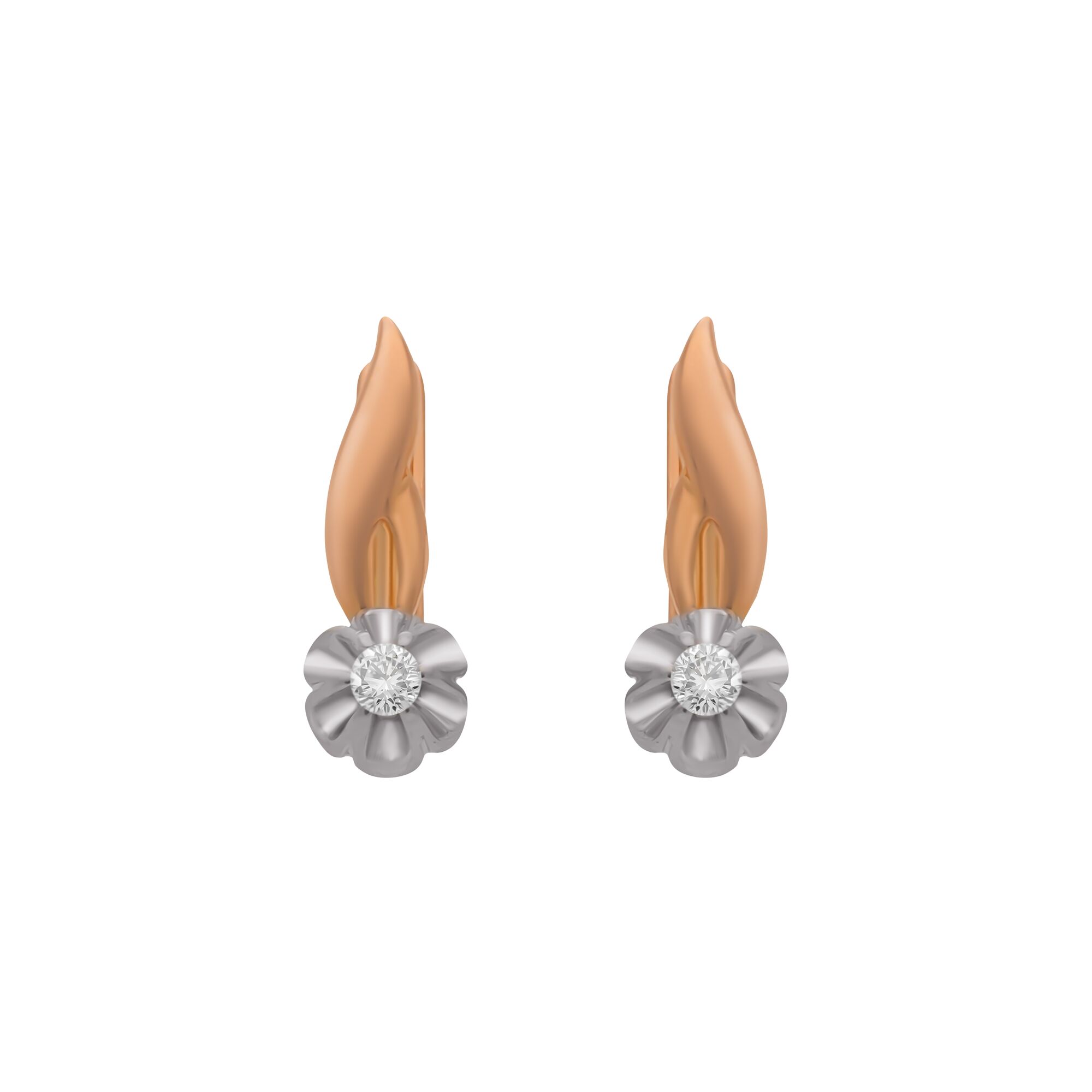 Серьги, золото, 585, 3.42г, 58964 | GoldMarket.kz