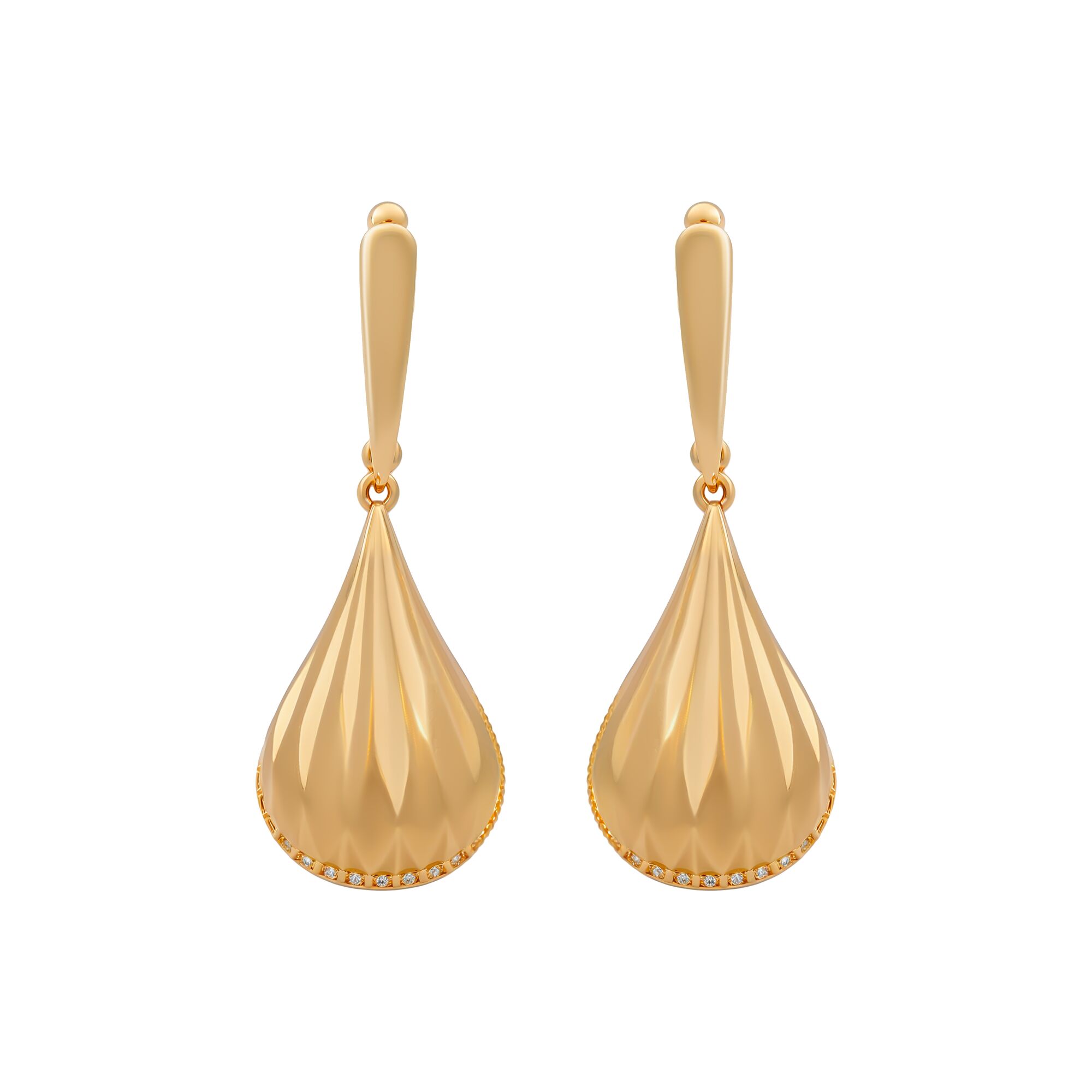 Серьги, золото, 585, 4.56г, 58973 | GoldMarket.kz