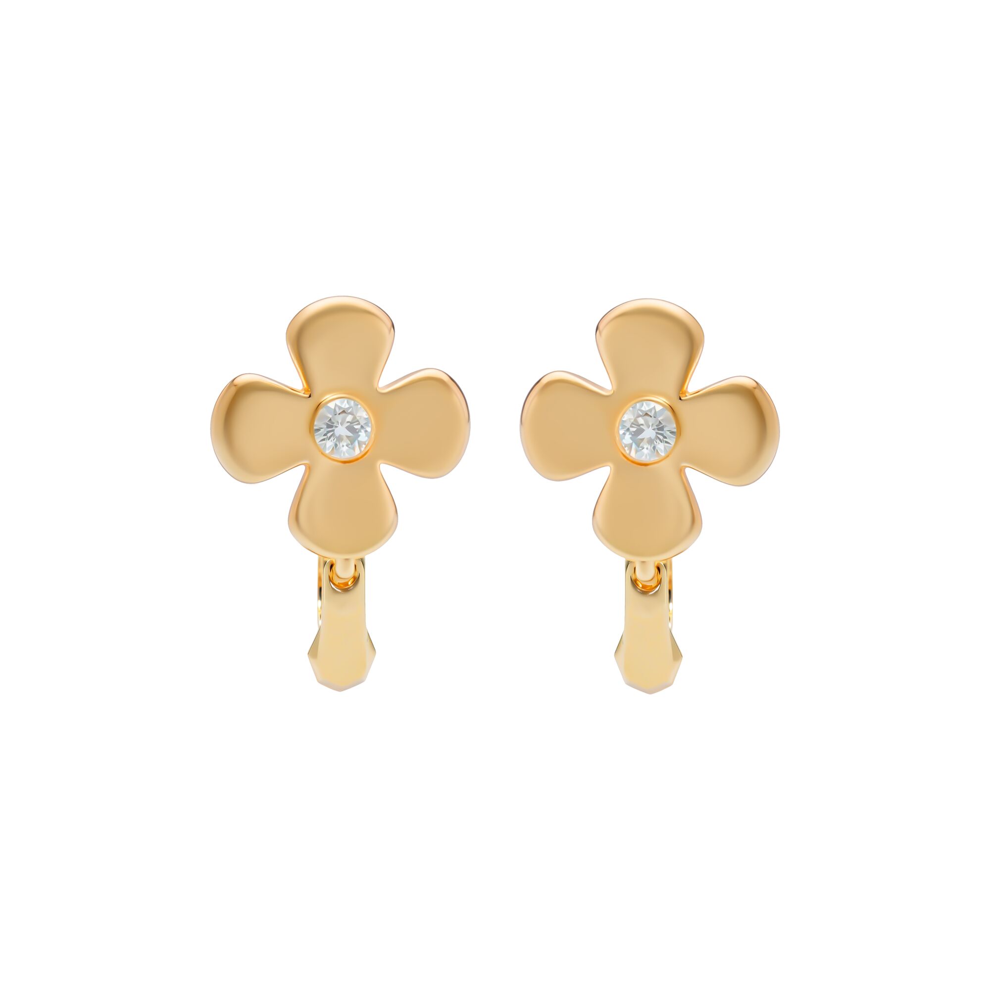 Серьги, золото, 585, 1.47г, 58995 | GoldMarket.kz
