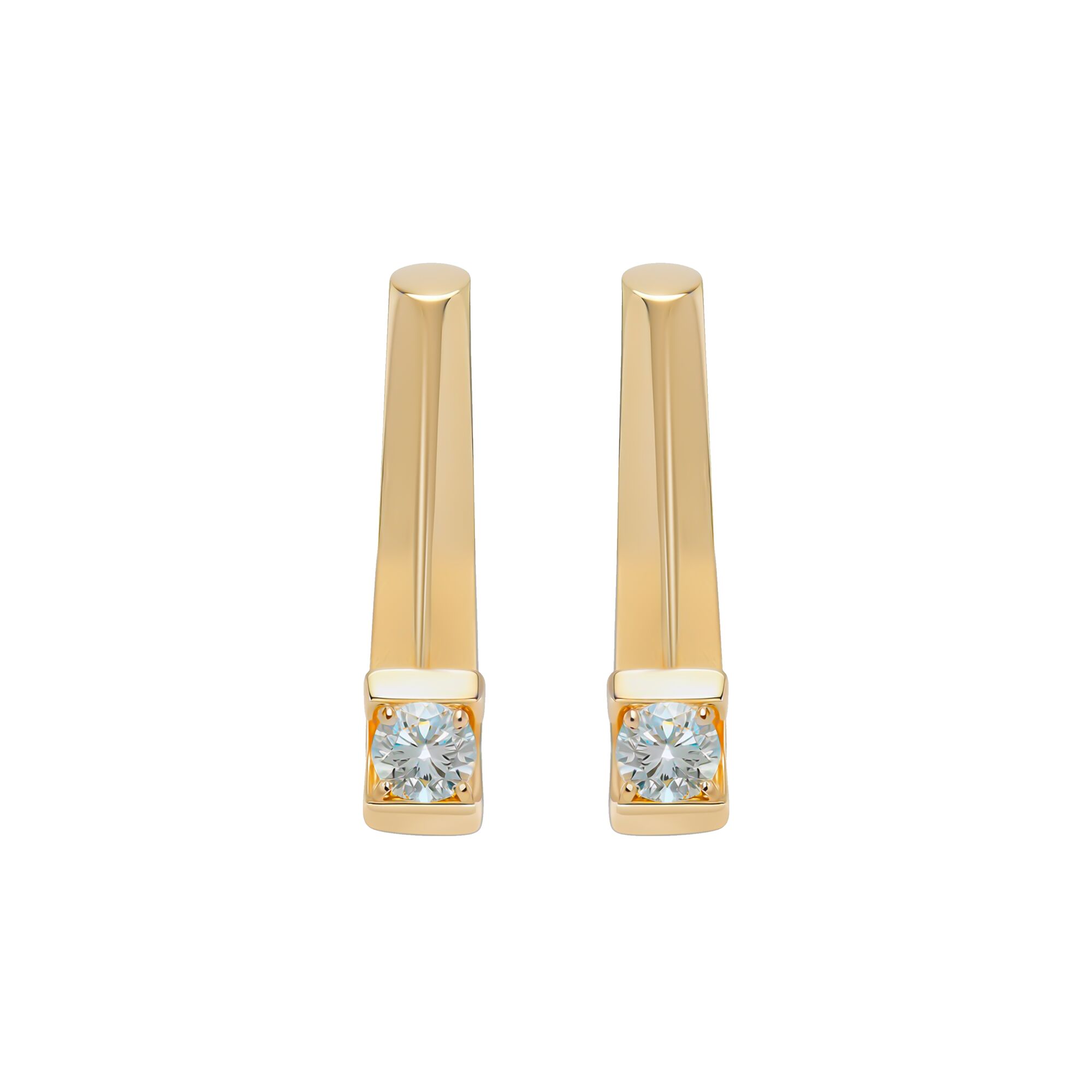 Серьги, золото, 585, 3.2г, 59007 | GoldMarket.kz