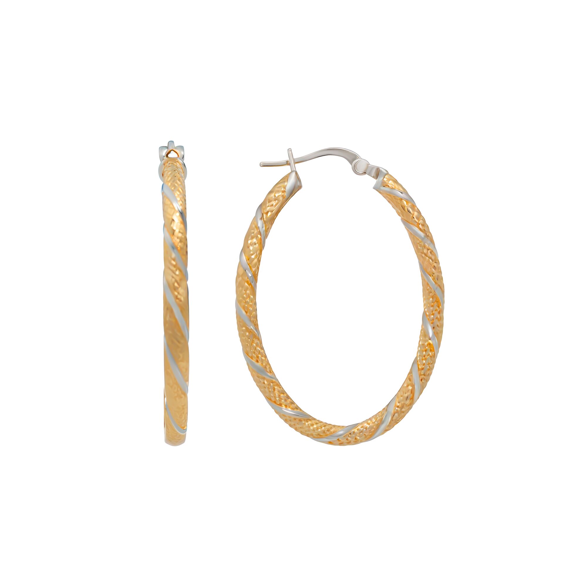 Серьги, золото, 585, 2.5г, 59013, изображение 2 | GoldMarket.kz