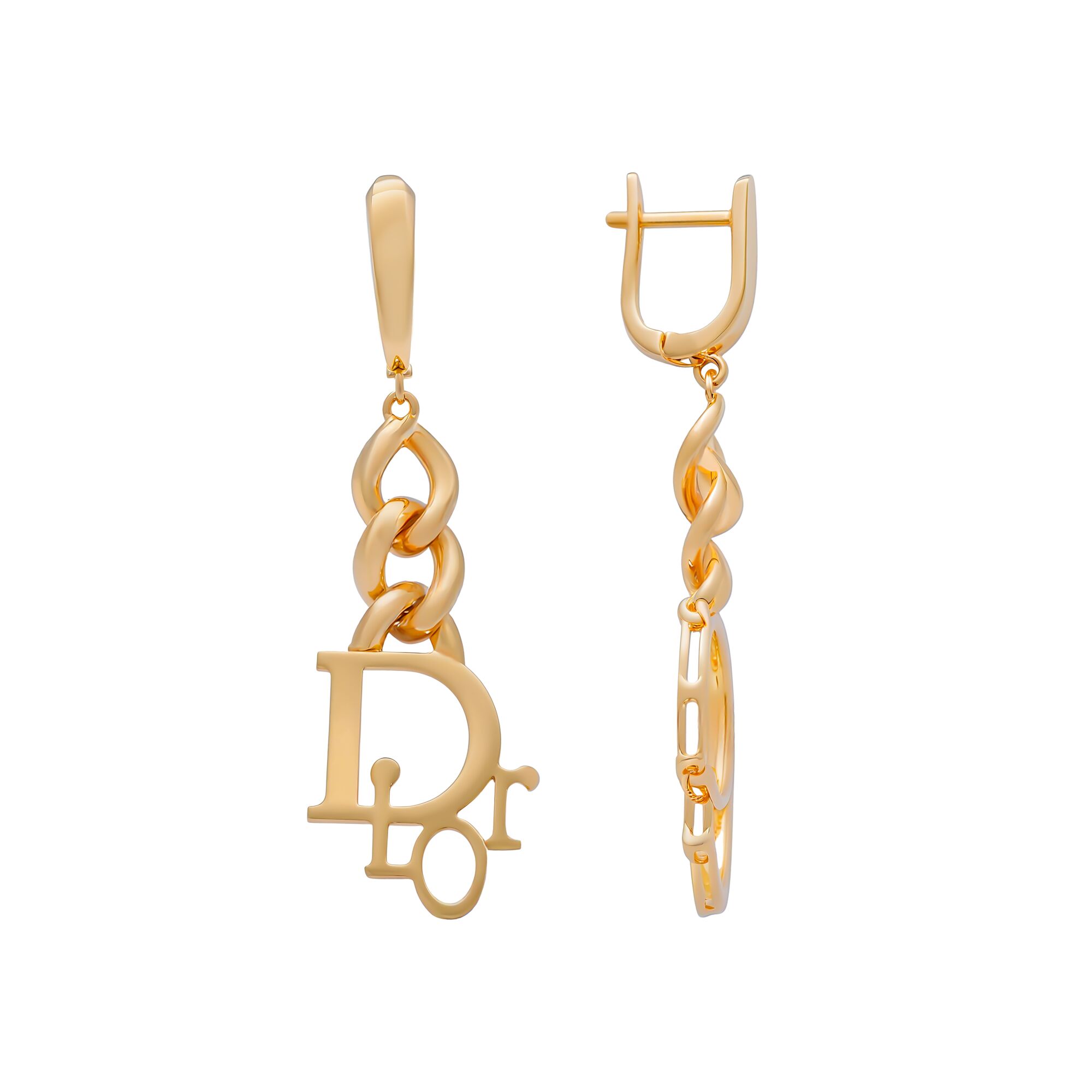 Серьги, золото, 585, 4.7г, 59014, изображение 2 | GoldMarket.kz