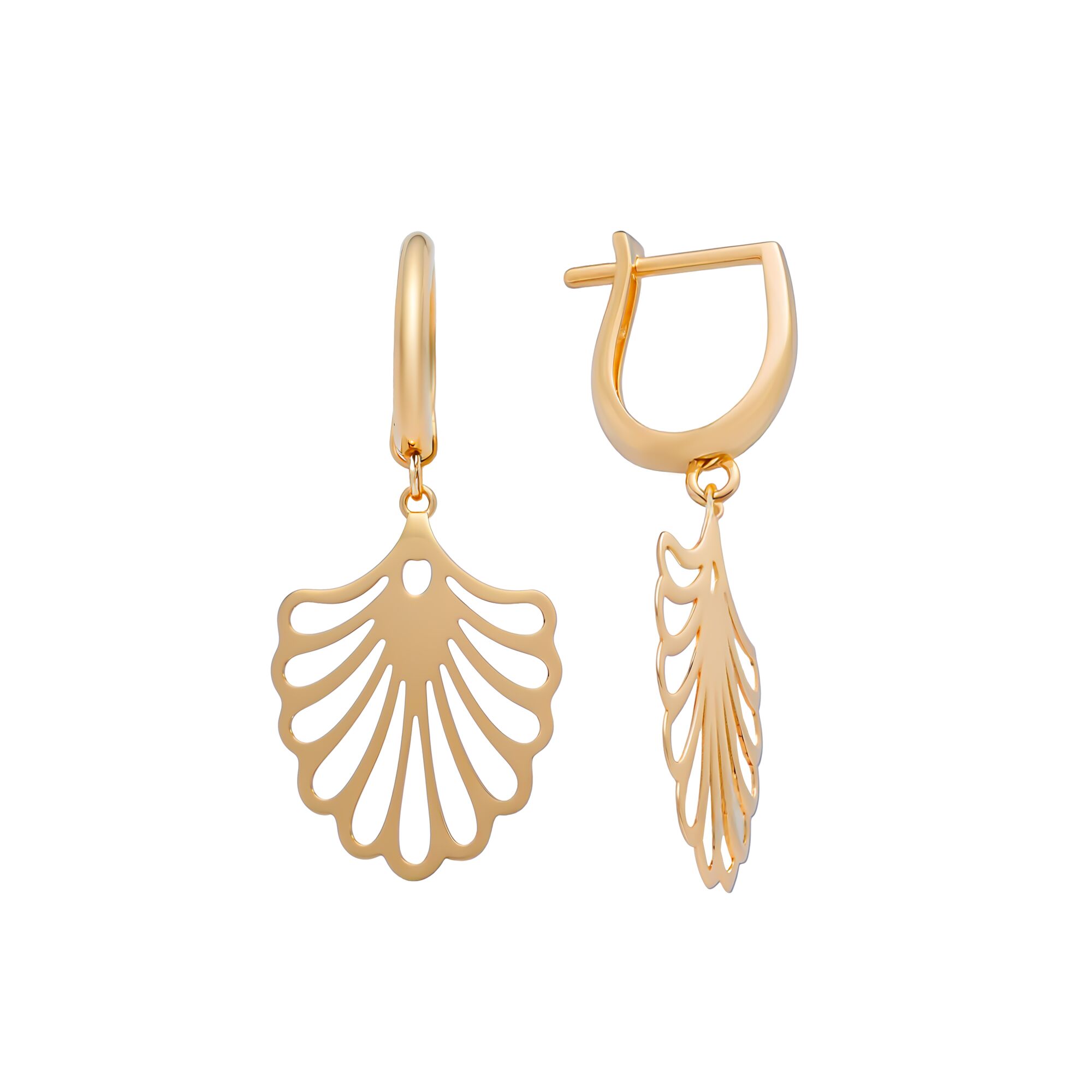 Серьги, золото, 585, 2.37г, 59020, изображение 2 | GoldMarket.kz