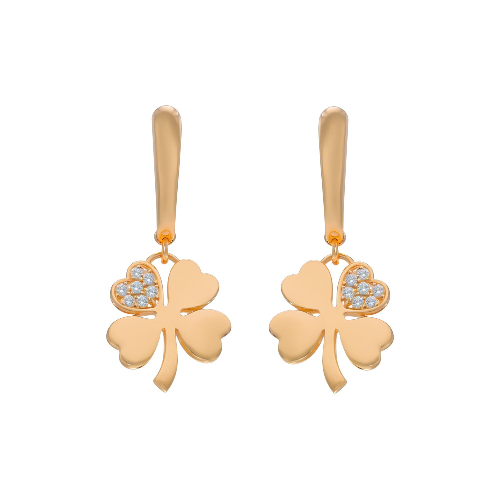 Серьги, золото, 585, 3.34г, 59035 | GoldMarket.kz